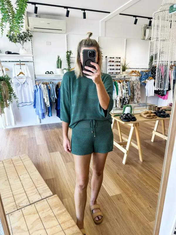 Samira Shorts Olive sold by About A Girl