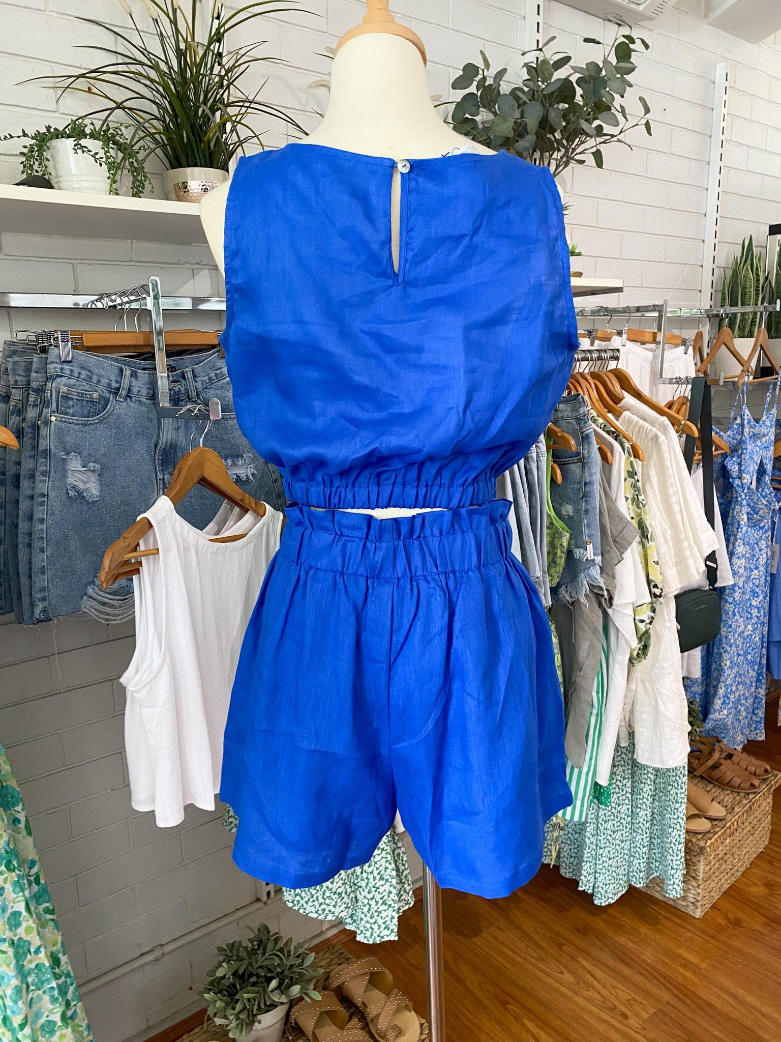 Loti Shorts Blue sold by About A Girl product image thumbnail 9