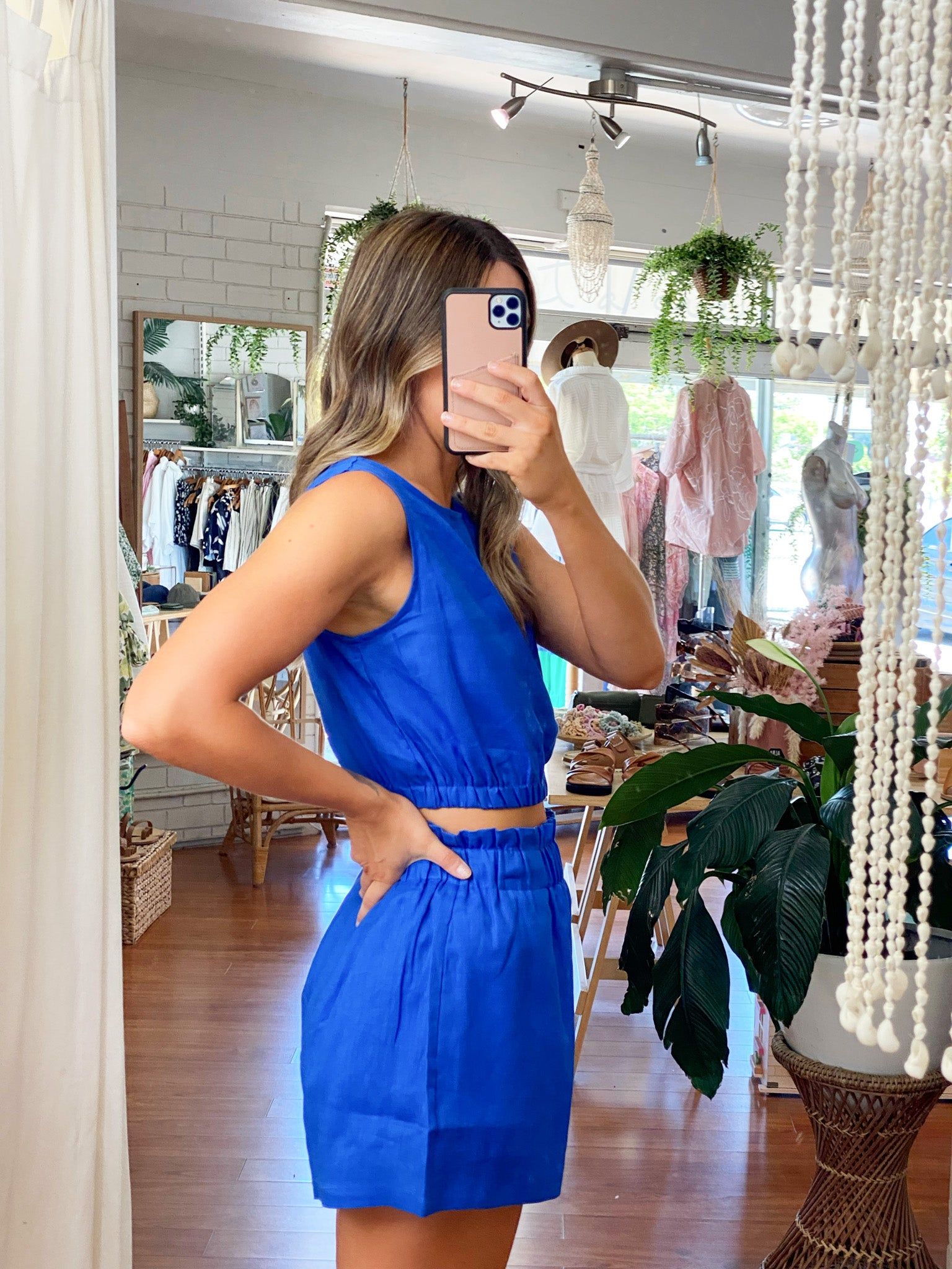 Loti Shorts Blue sold by About A Girl product image thumbnail 2