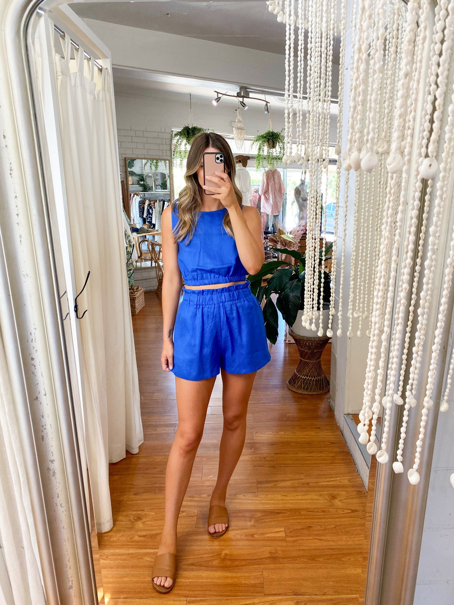 Loti Shorts Blue sold by About A Girl product image thumbnail 6