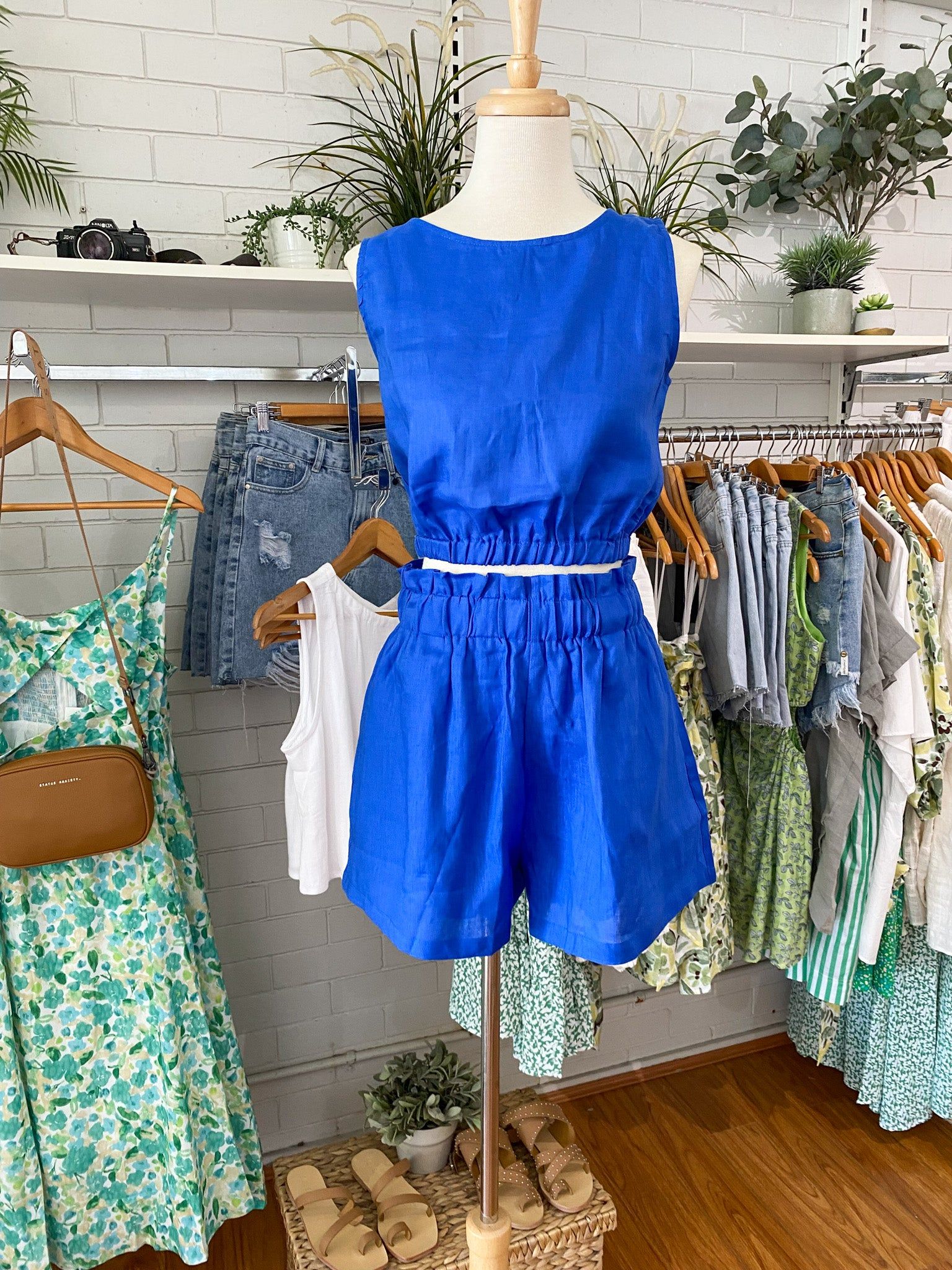 Loti Shorts Blue sold by About A Girl product image thumbnail 8