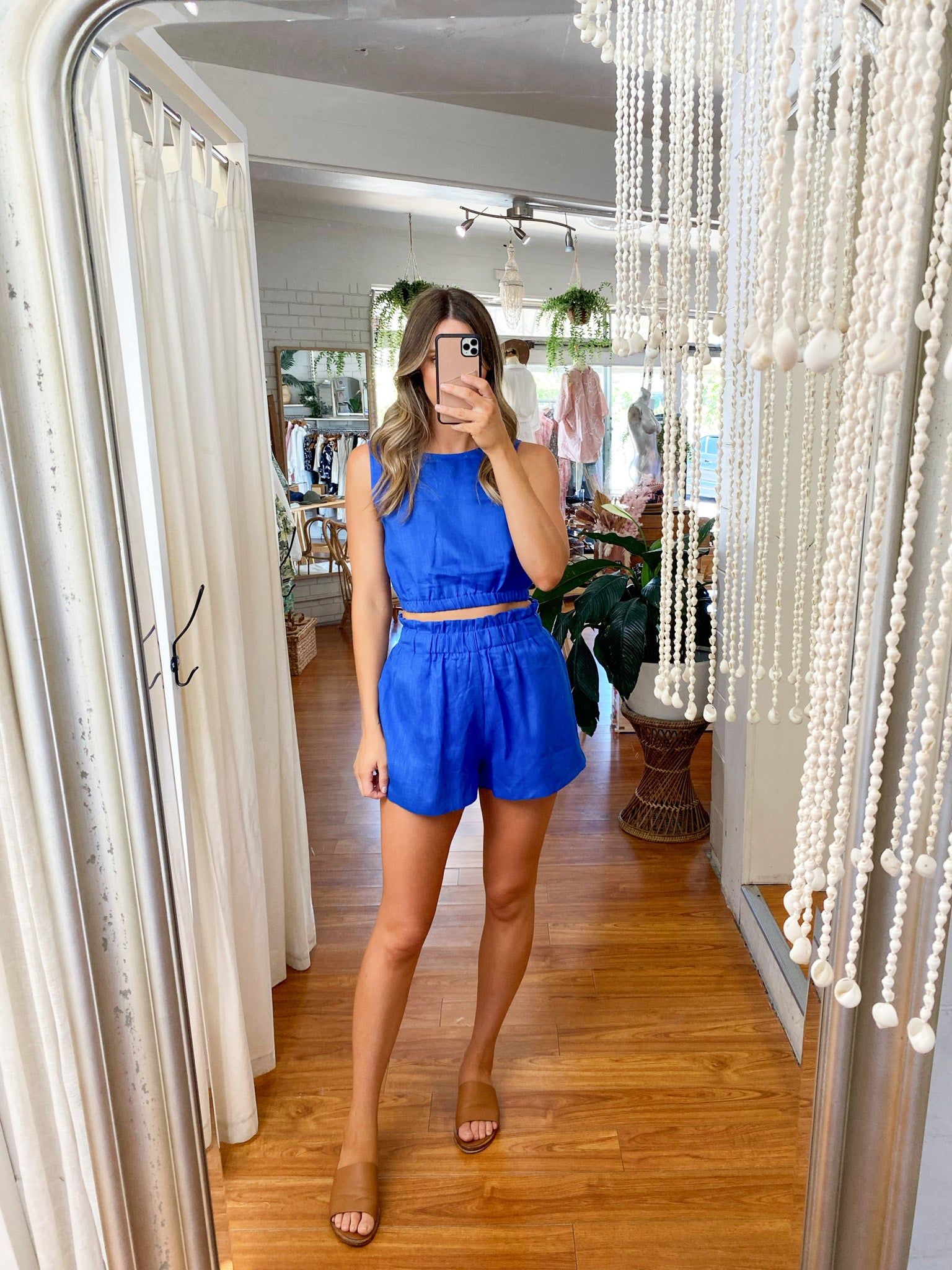 Loti Shorts Blue sold by About A Girl product image thumbnail 3
