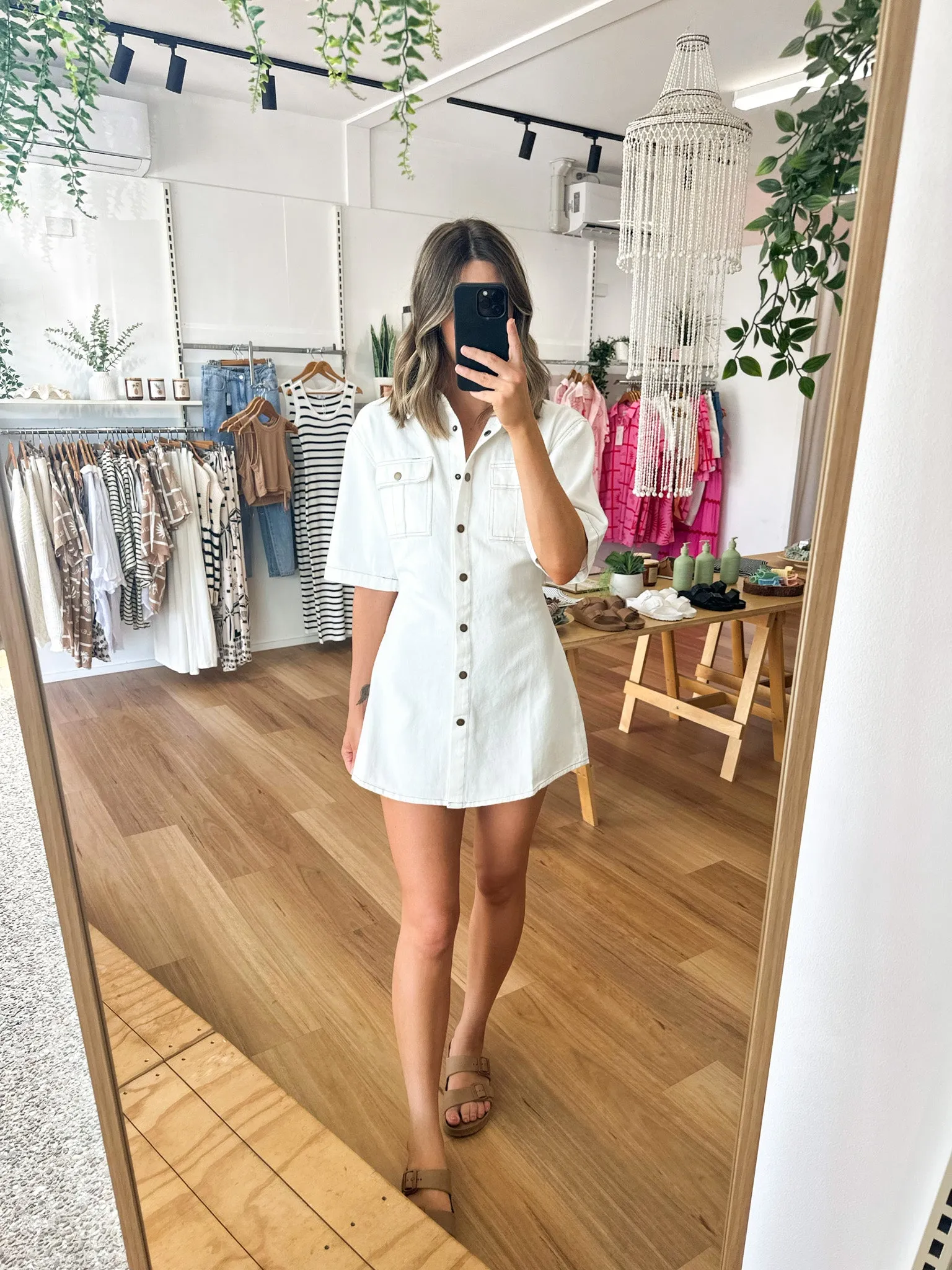 Eva Denim Dress sold by About A Girl product image thumbnail 5