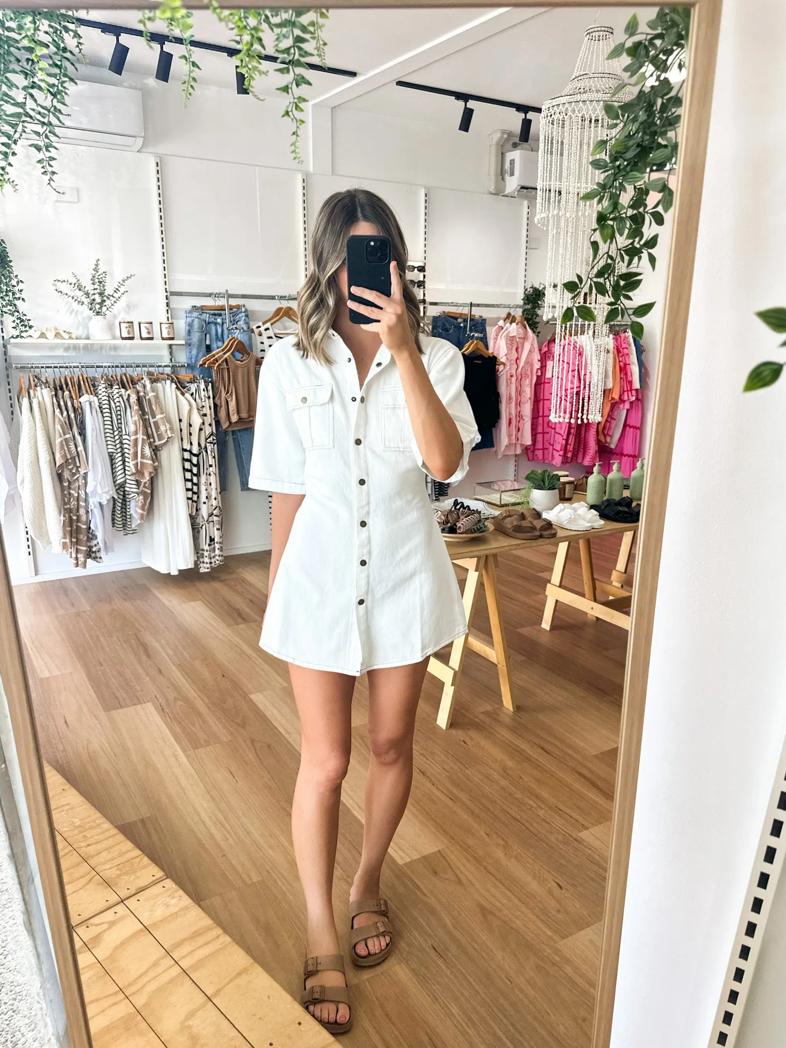 Eva Denim Dress sold by About A Girl product image thumbnail 4