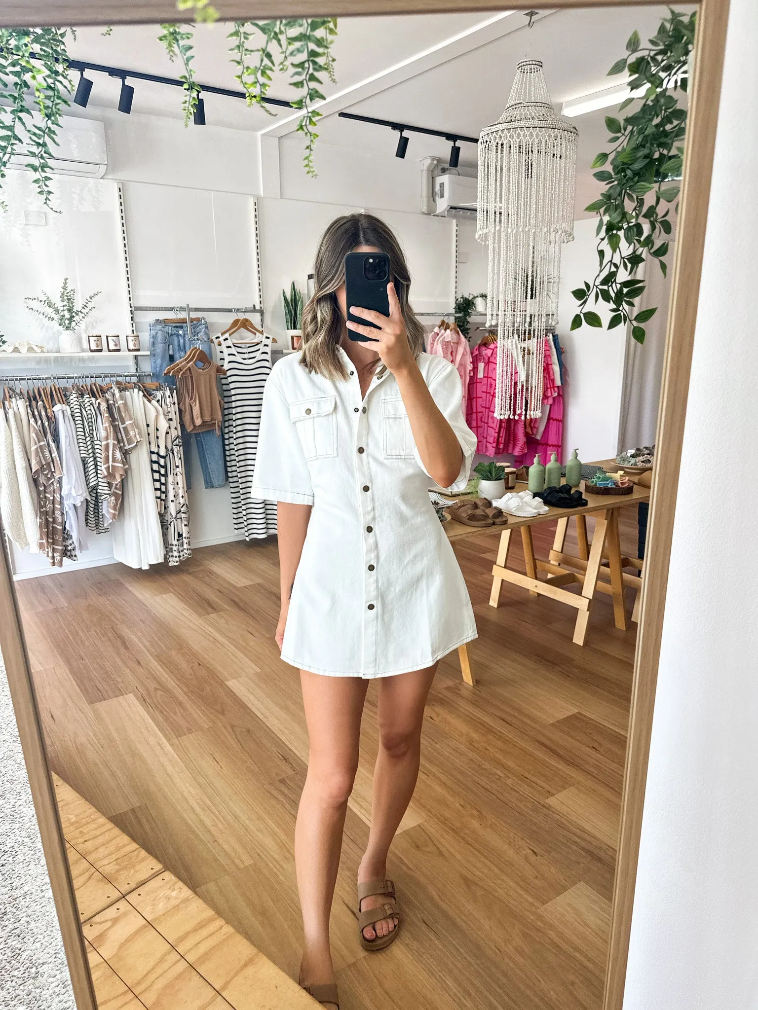 Eva Denim Dress sold by About A Girl product image thumbnail 3