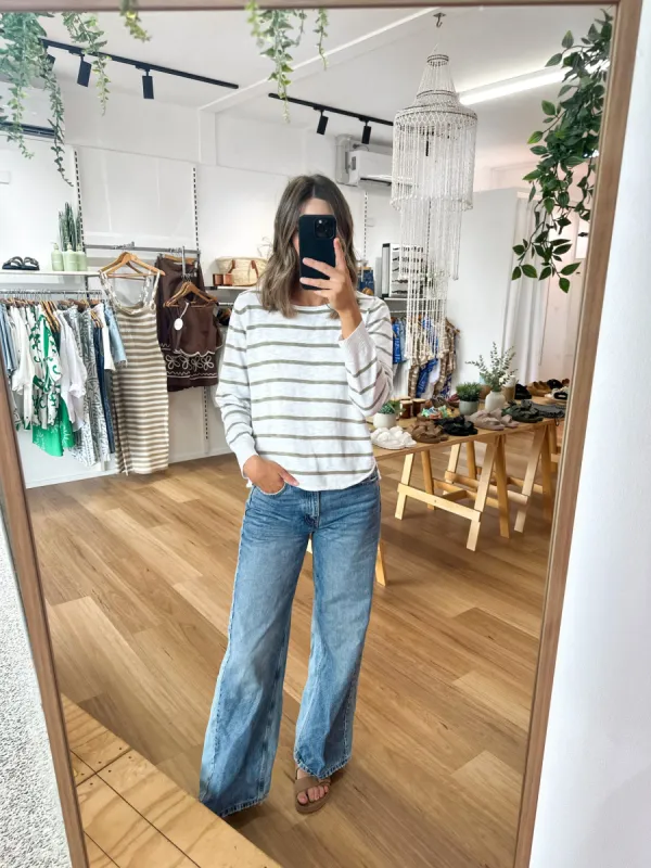 Nellie Stripe Knit sold by About A Girl