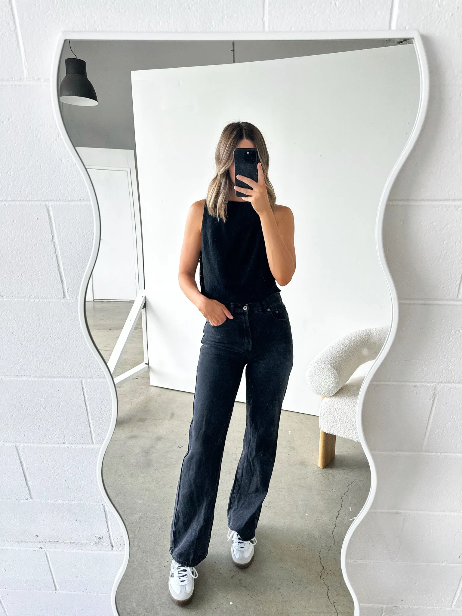 Elkie Wide Leg Jeans sold by About A Girl product image thumbnail 5