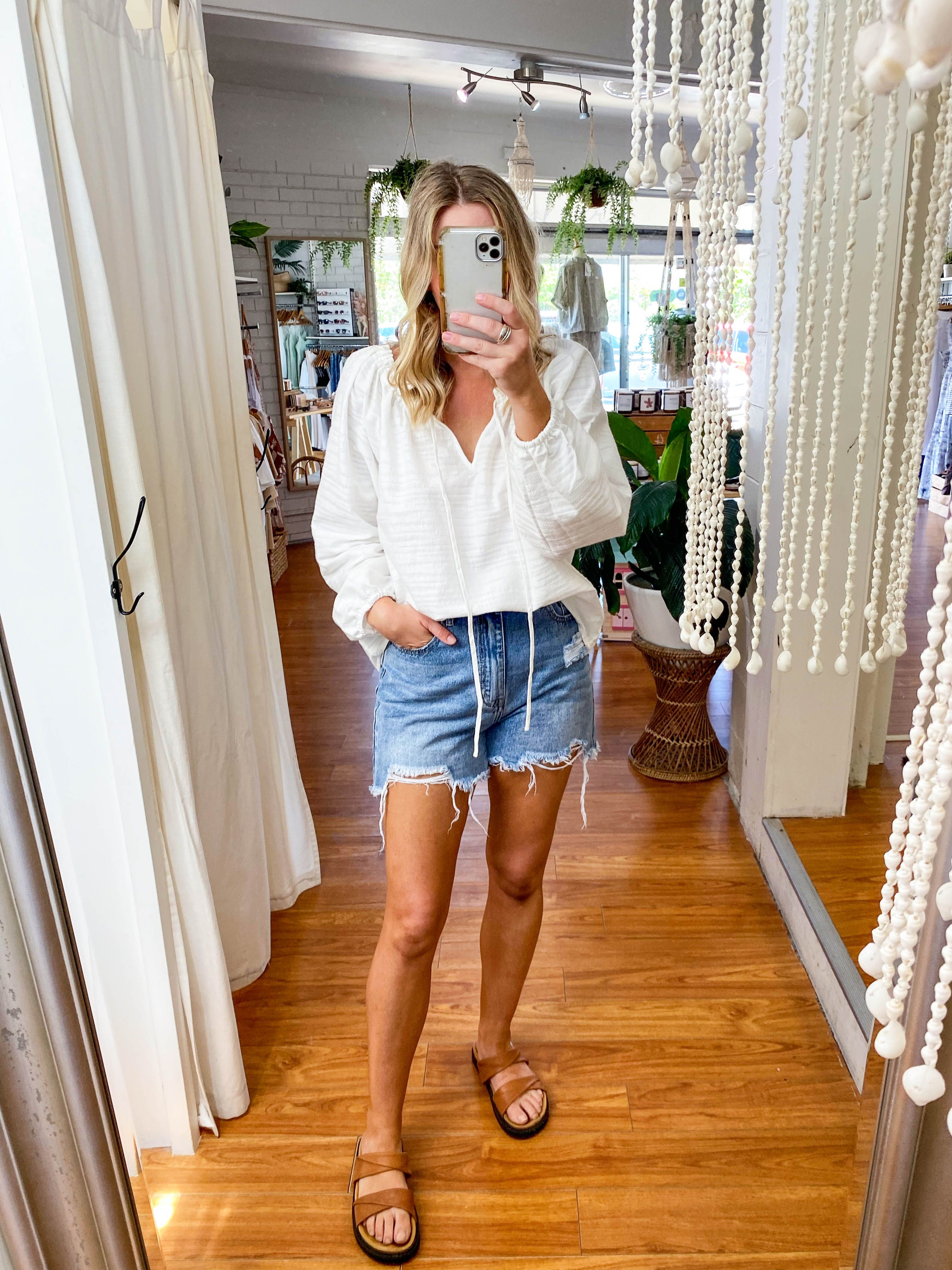 Alana Top White sold by About A Girl product image thumbnail 2