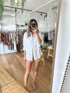 Joni Knit Shorts sold by About A Girl