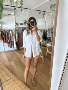 Joni Knit Shorts sold by About A Girl