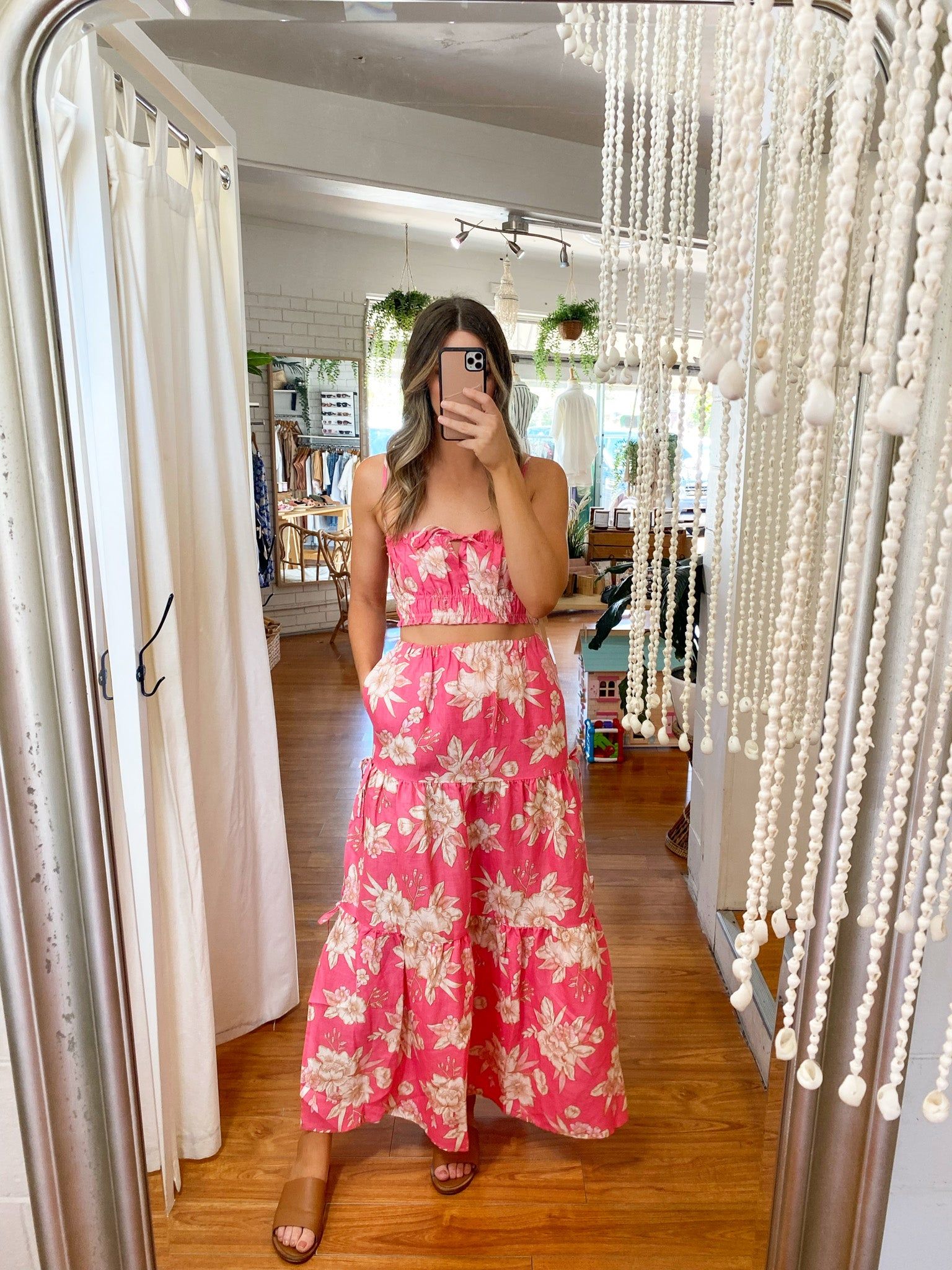 Freya Linen Top sold by About A Girl product image thumbnail 5