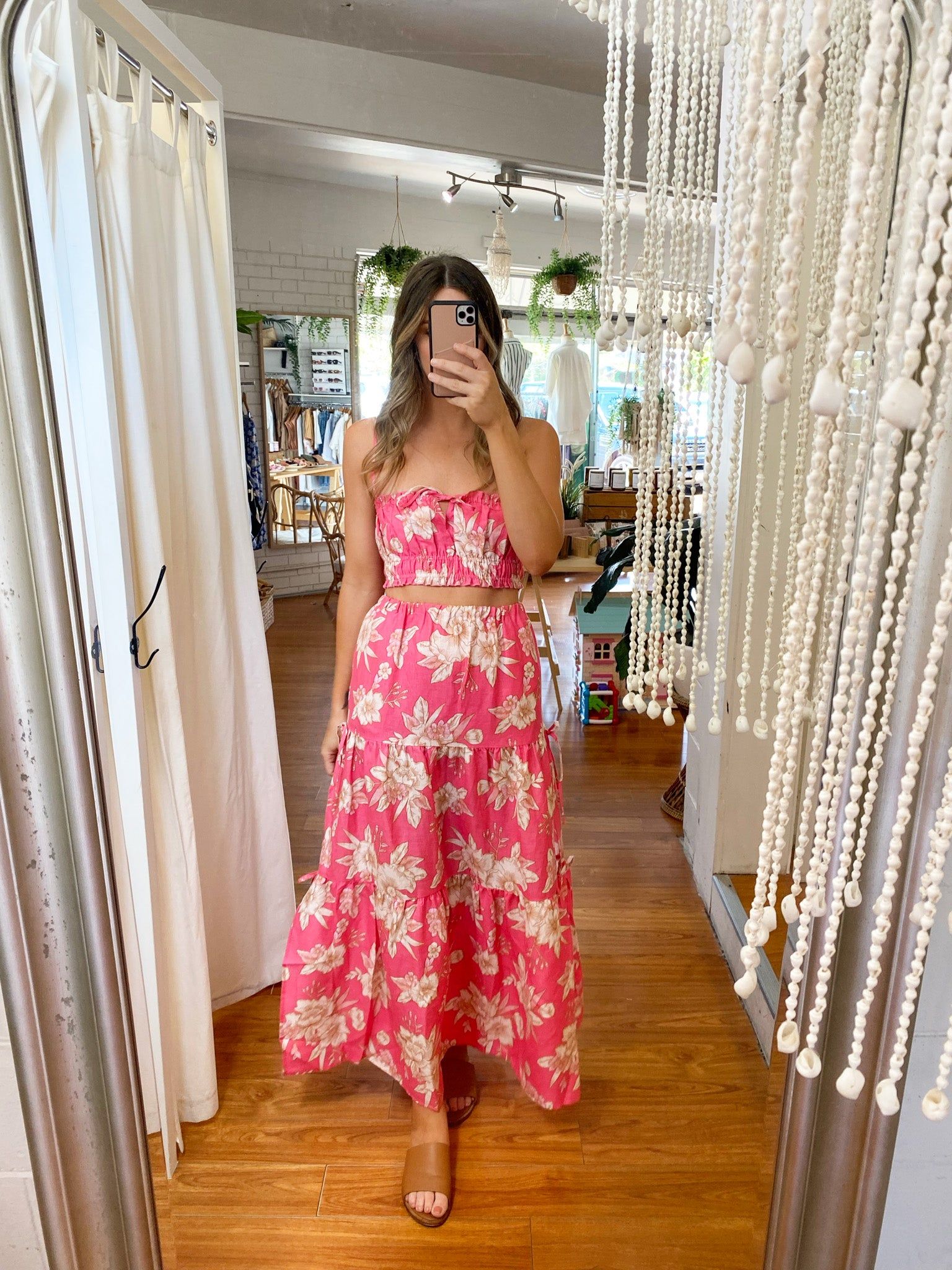 Freya Linen Top sold by About A Girl