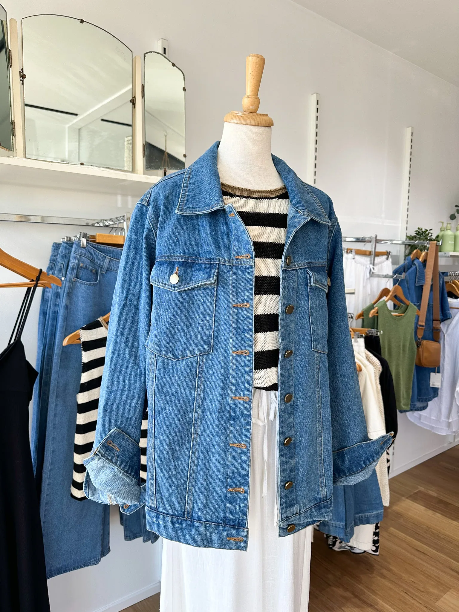 Ziggy Denim Jacket sold by About A Girl product image thumbnail 3