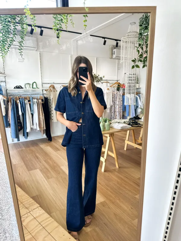 Farrah Jeans Blue sold by About A Girl