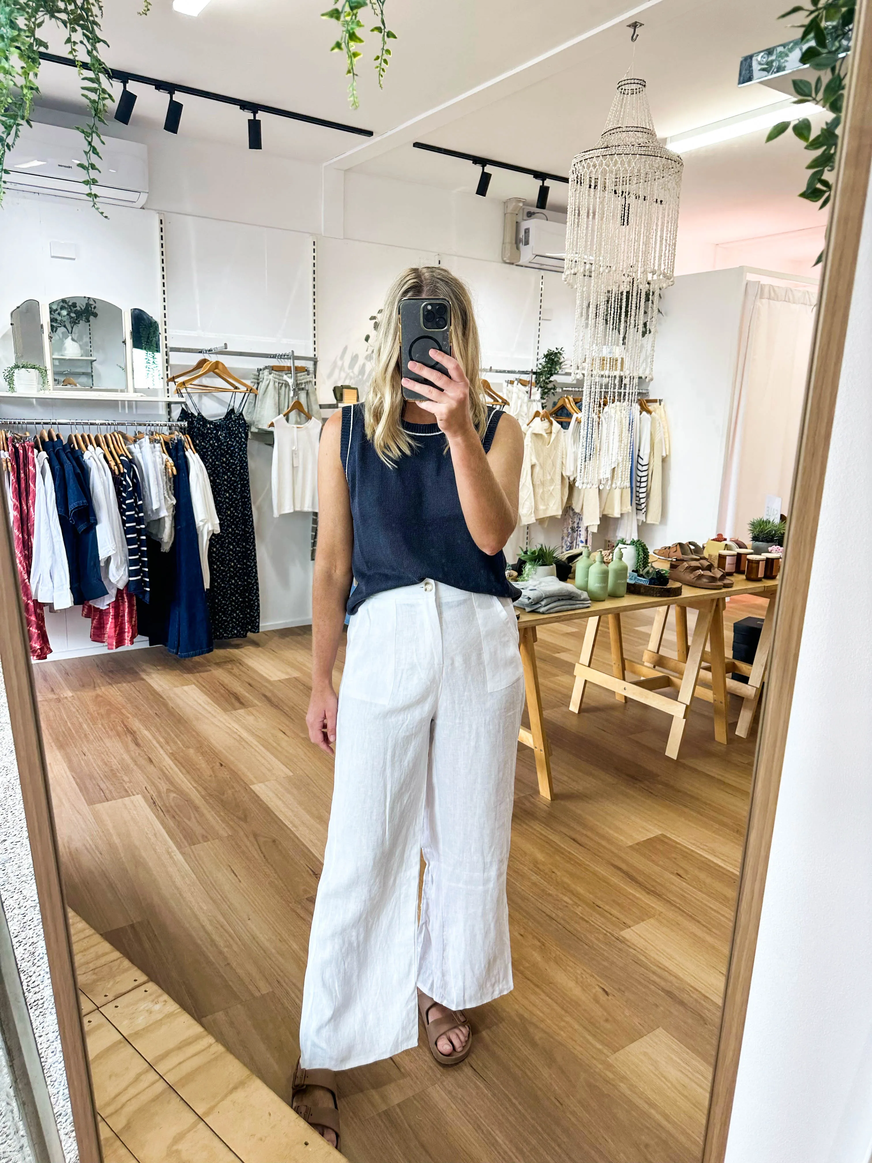 Nautical Spring Tank Navy sold by About A Girl product image thumbnail 2