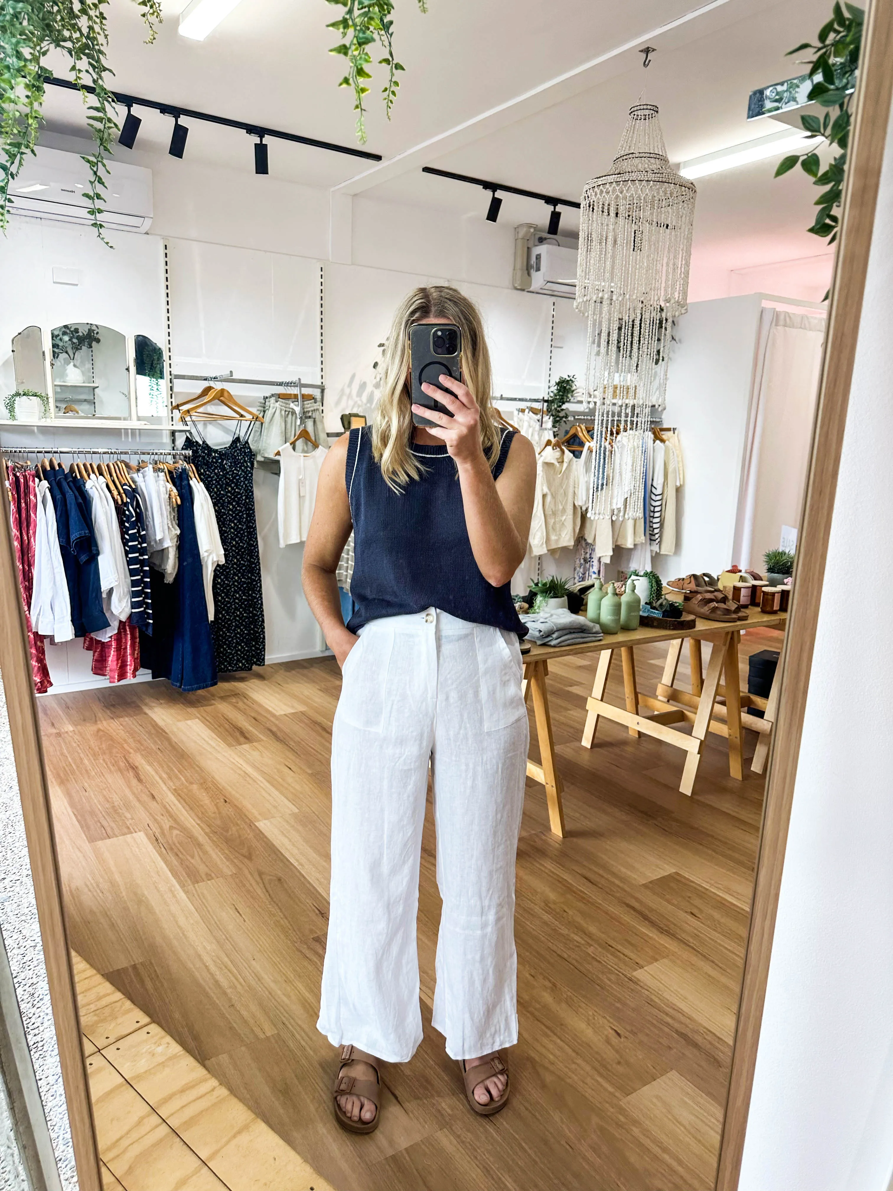 Nautical Spring Tank Navy sold by About A Girl product image thumbnail 4