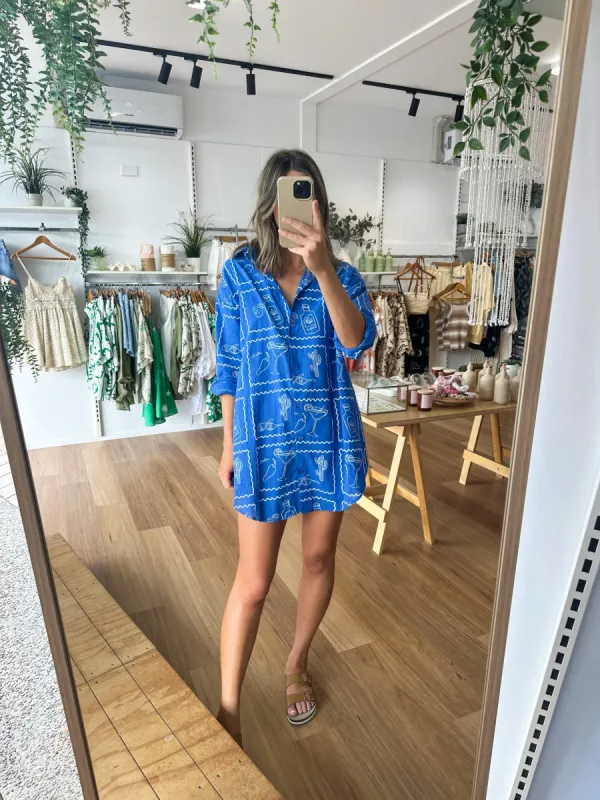 Evie Shirt Dress sold by About A Girl