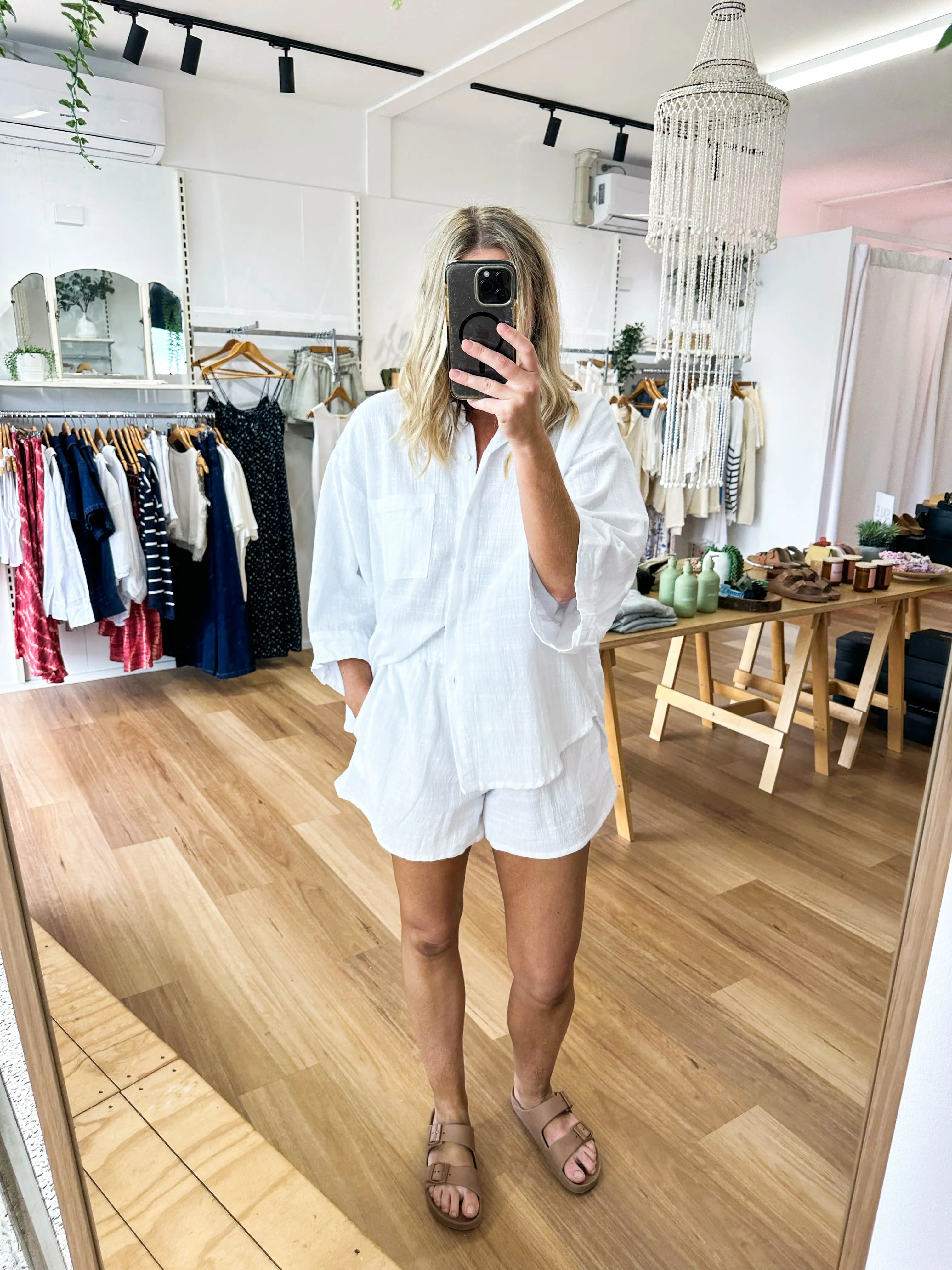 Lucia Shirt White sold by About A Girl product image thumbnail 3