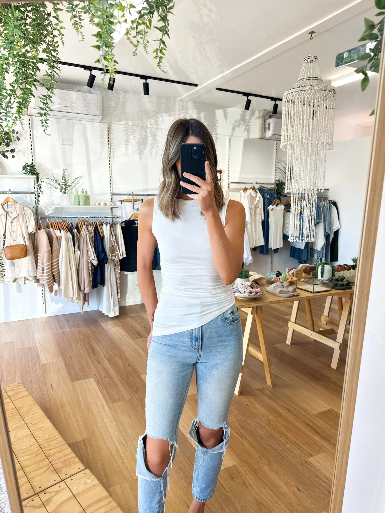 Billy Top White sold by About A Girl product image thumbnail 5