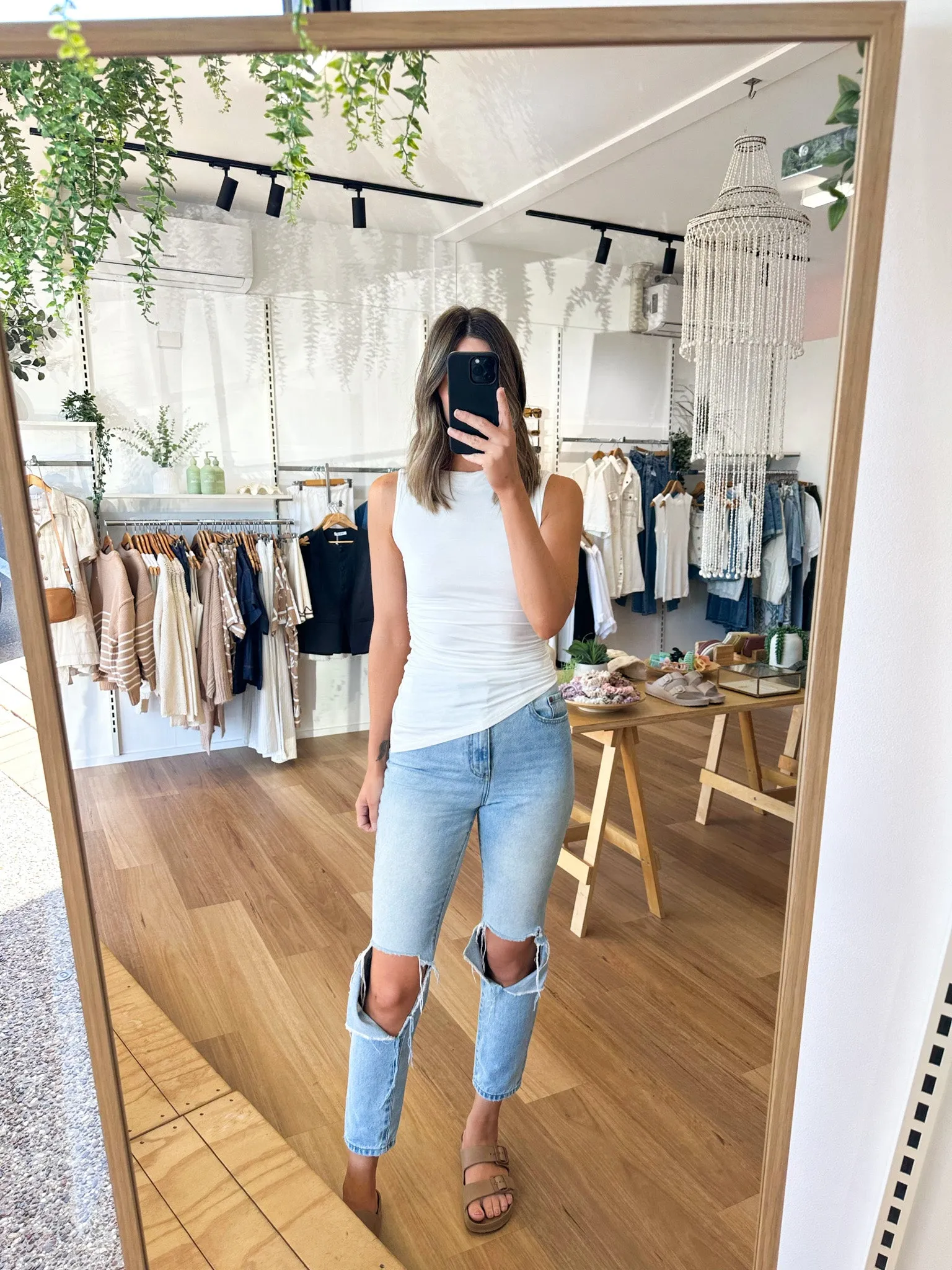 Billy Top White sold by About A Girl product image thumbnail 4