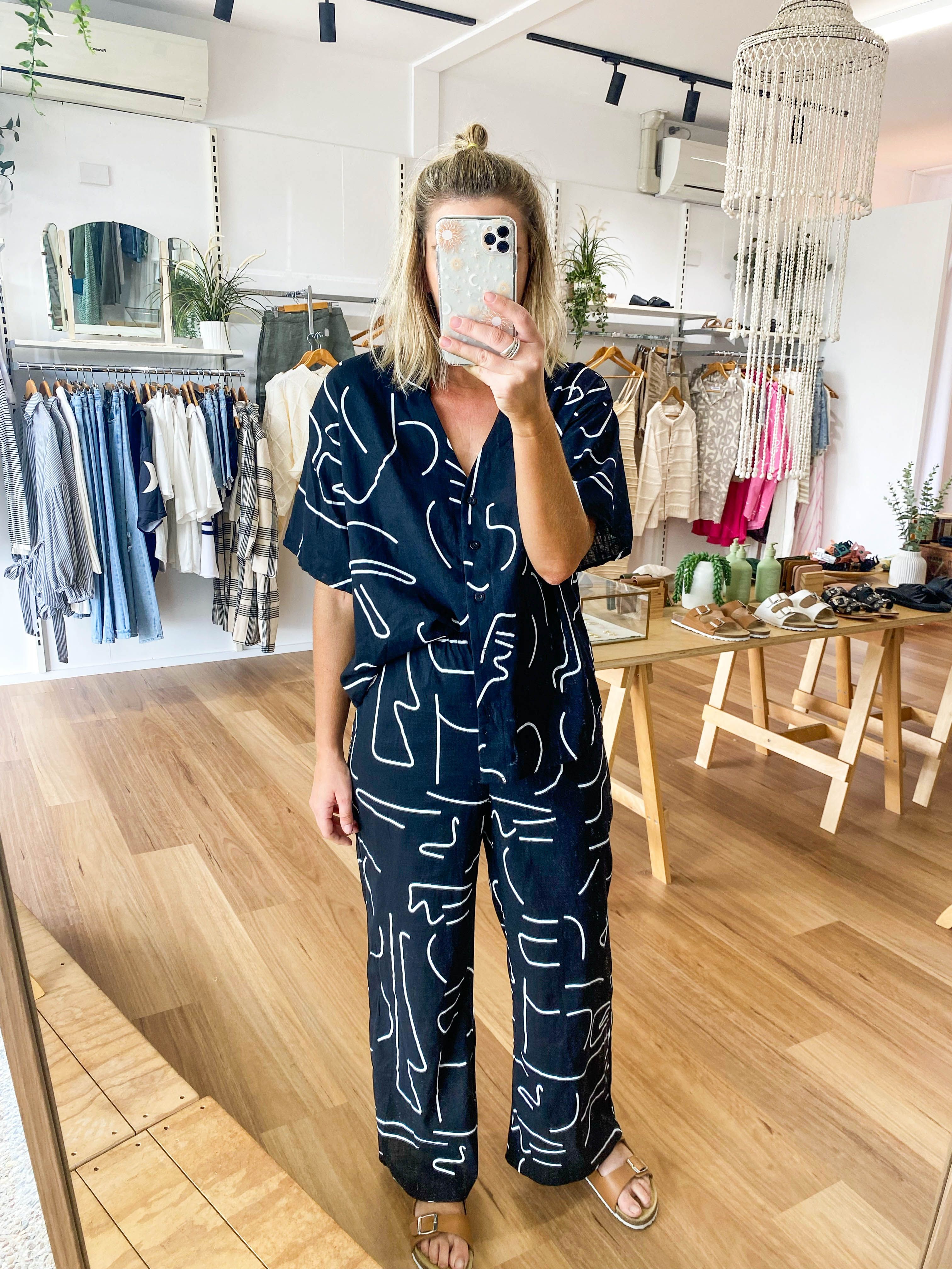 Sophie Pant Set Black sold by About A Girl product image thumbnail 4