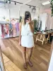 Stella Linen Skirt sold by About A Girl