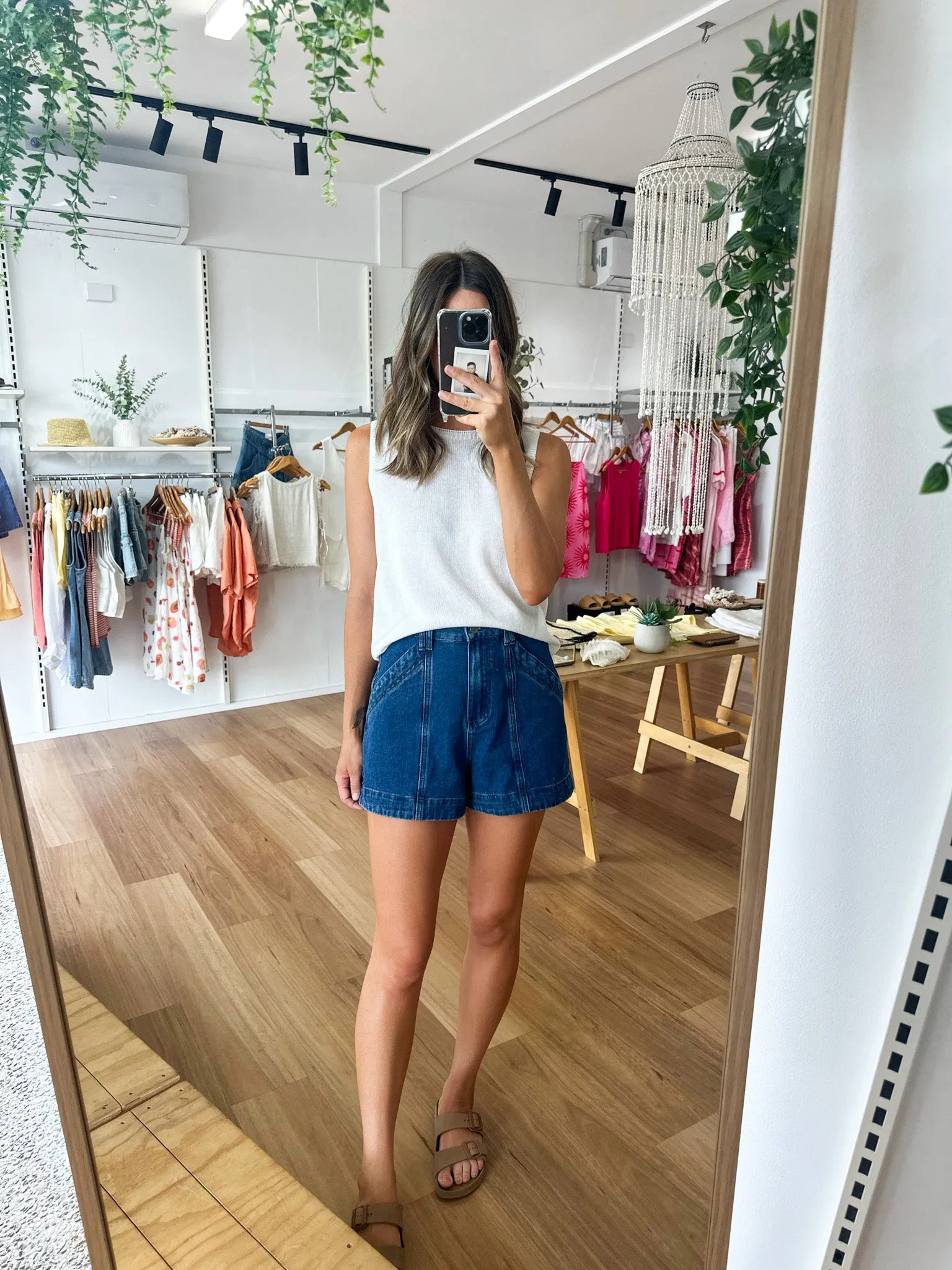 Freya Denim Shorts sold by About A Girl product image thumbnail 3