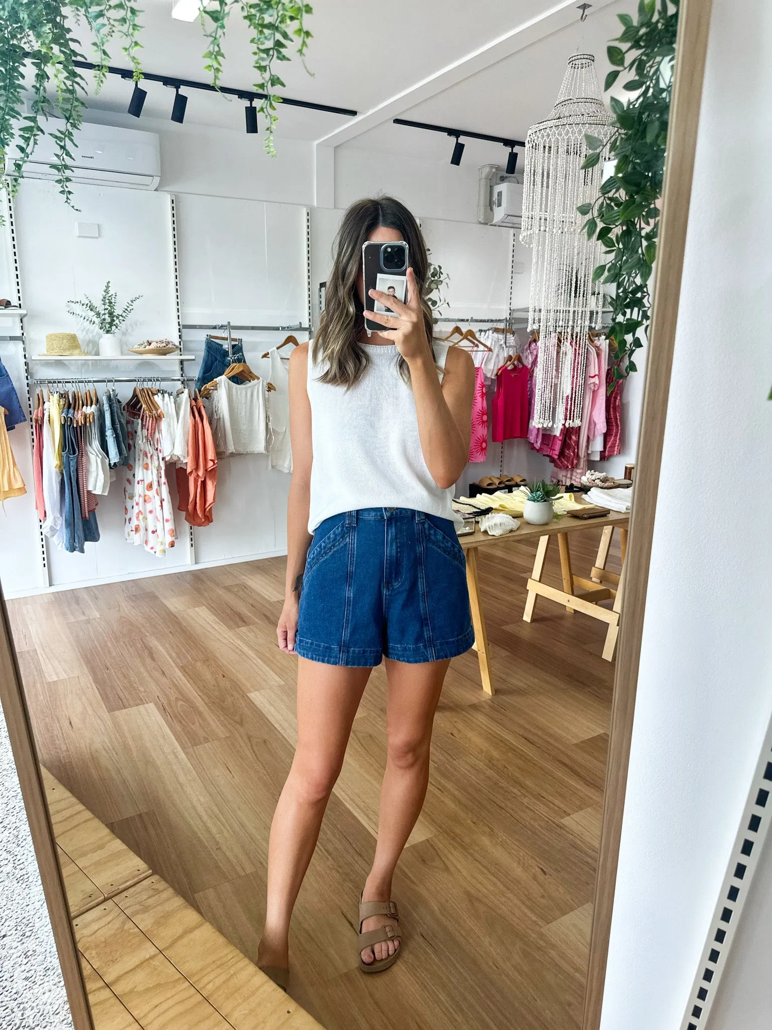 Freya Denim Shorts sold by About A Girl product image thumbnail 2