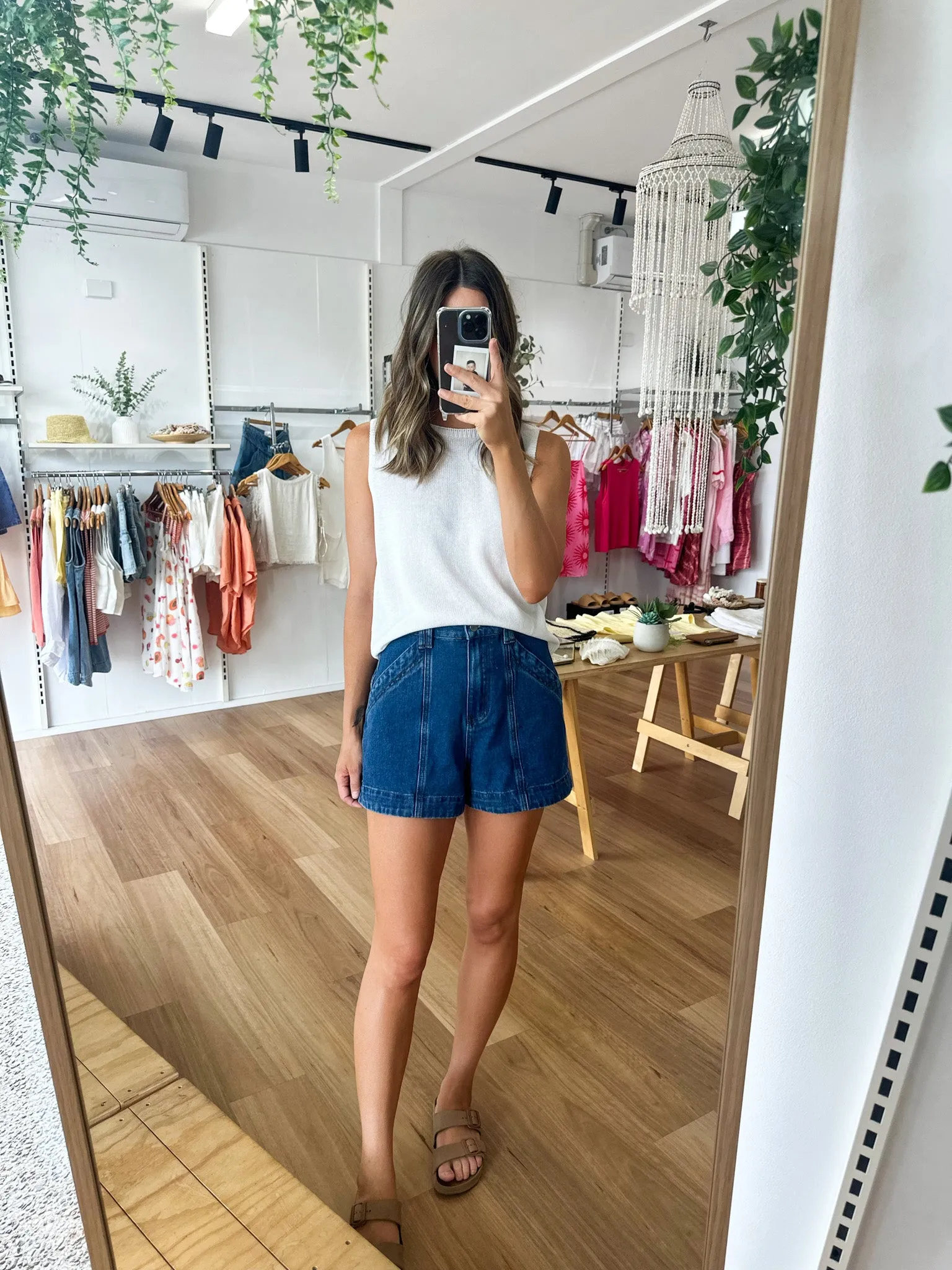 Freya Denim Shorts sold by About A Girl