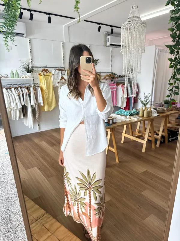 Adela Maxi Skirt sold by About A Girl