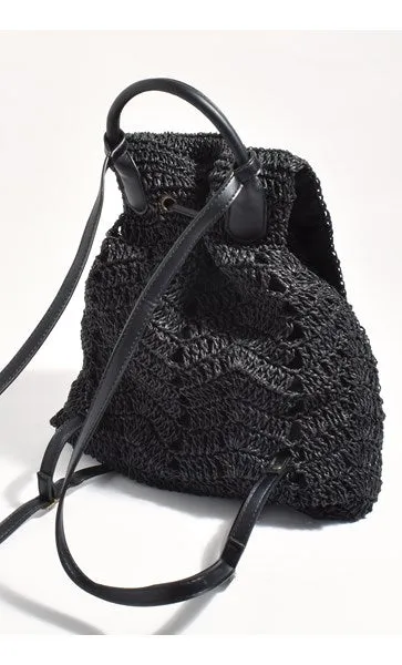 Charlie Backpack Black sold by About A Girl product image thumbnail 3