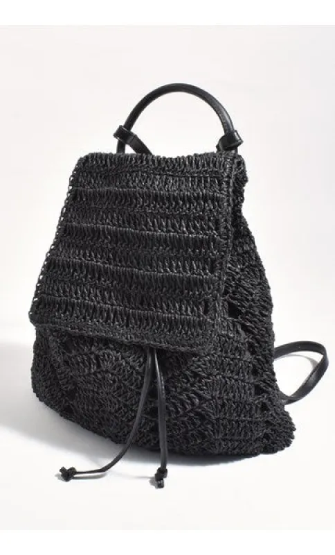 Charlie Backpack Black sold by About A Girl