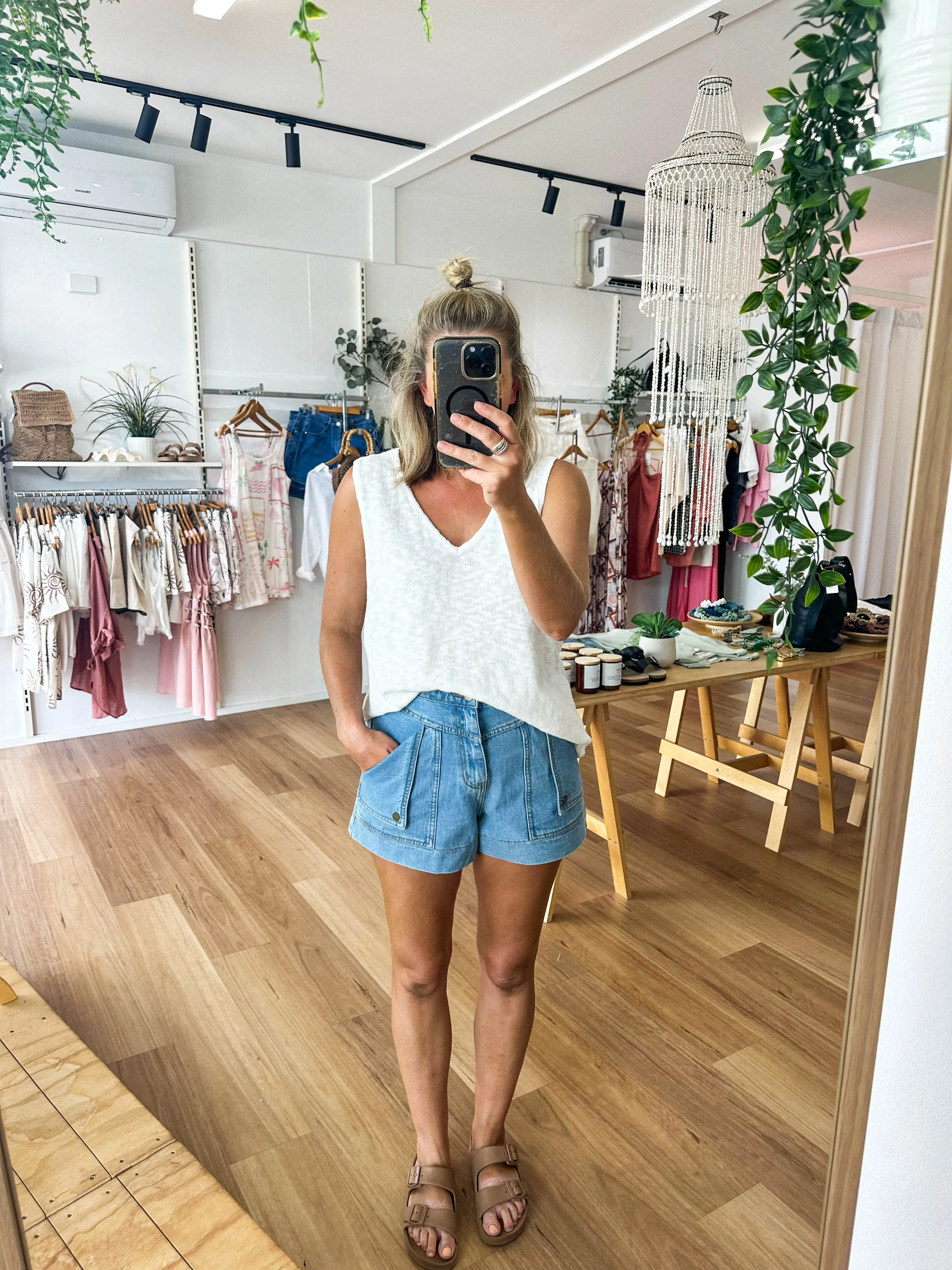 Esther Knit Top White sold by About A Girl product image thumbnail 4