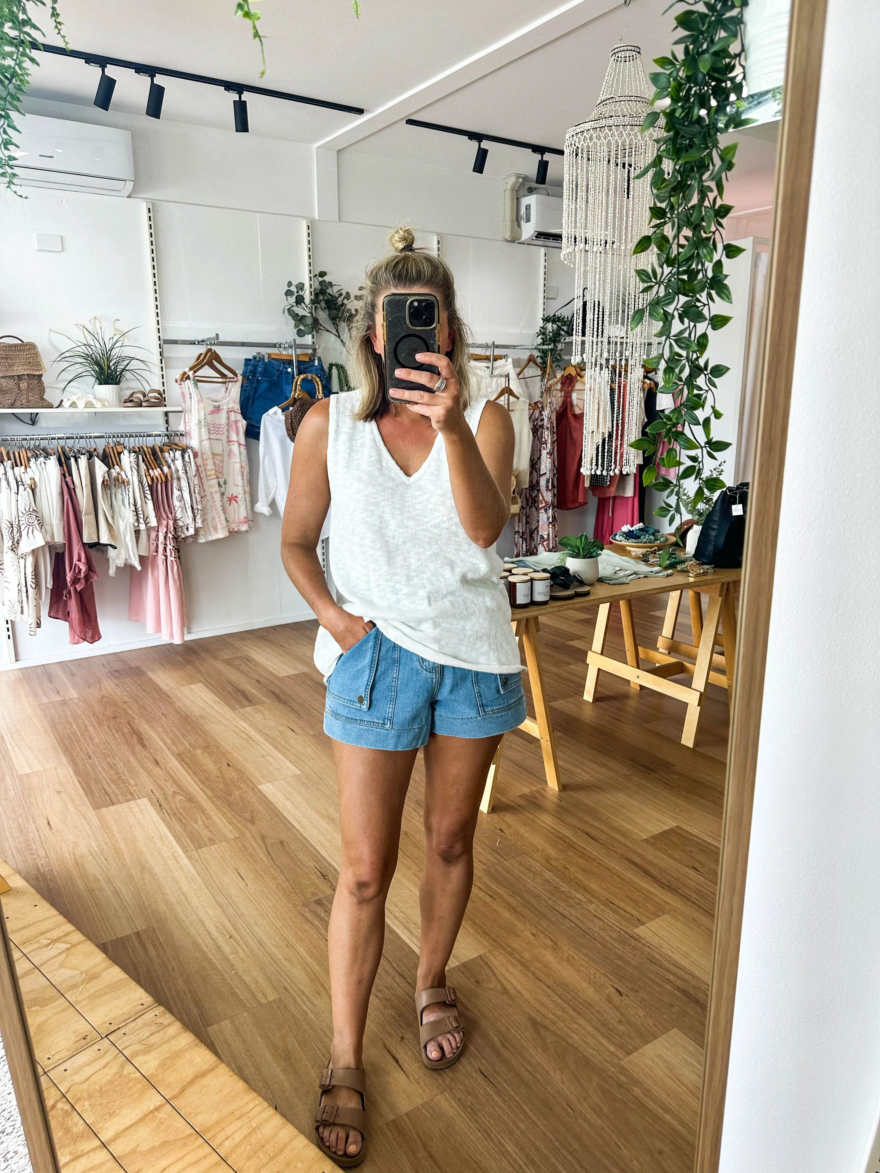 Esther Knit Top White sold by About A Girl product image thumbnail 3