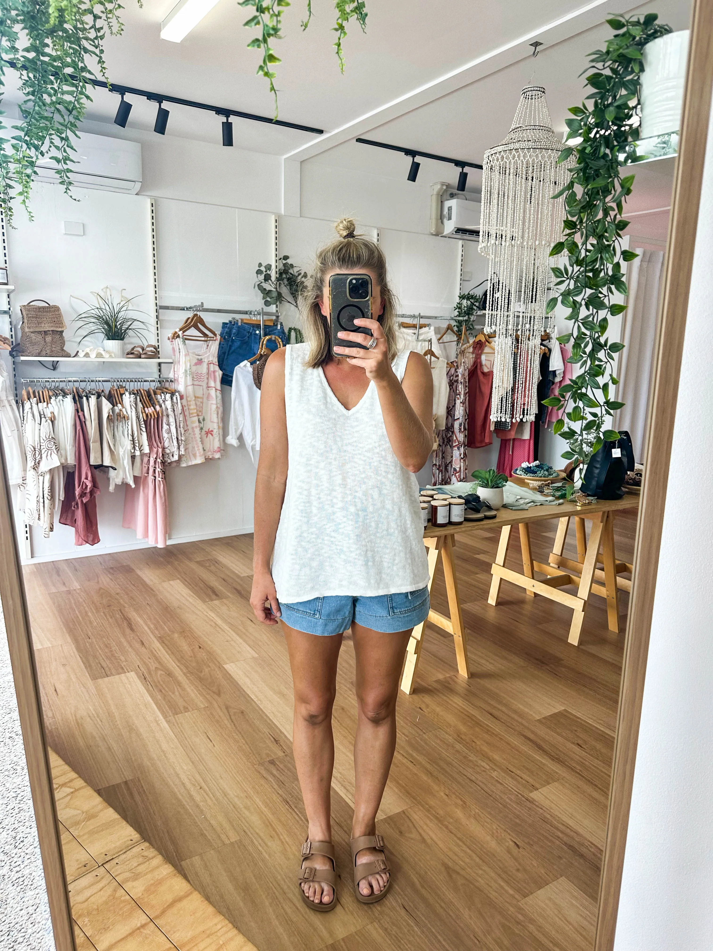 Esther Knit Top White sold by About A Girl product image thumbnail 5