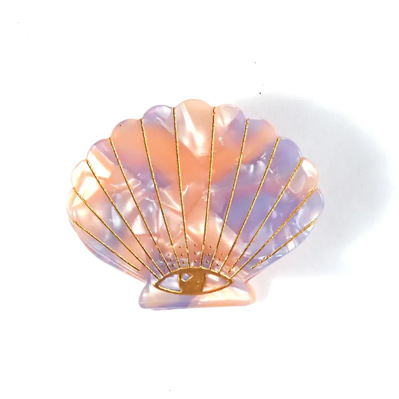 Pastel Shell Claw Clip sold by About A Girl