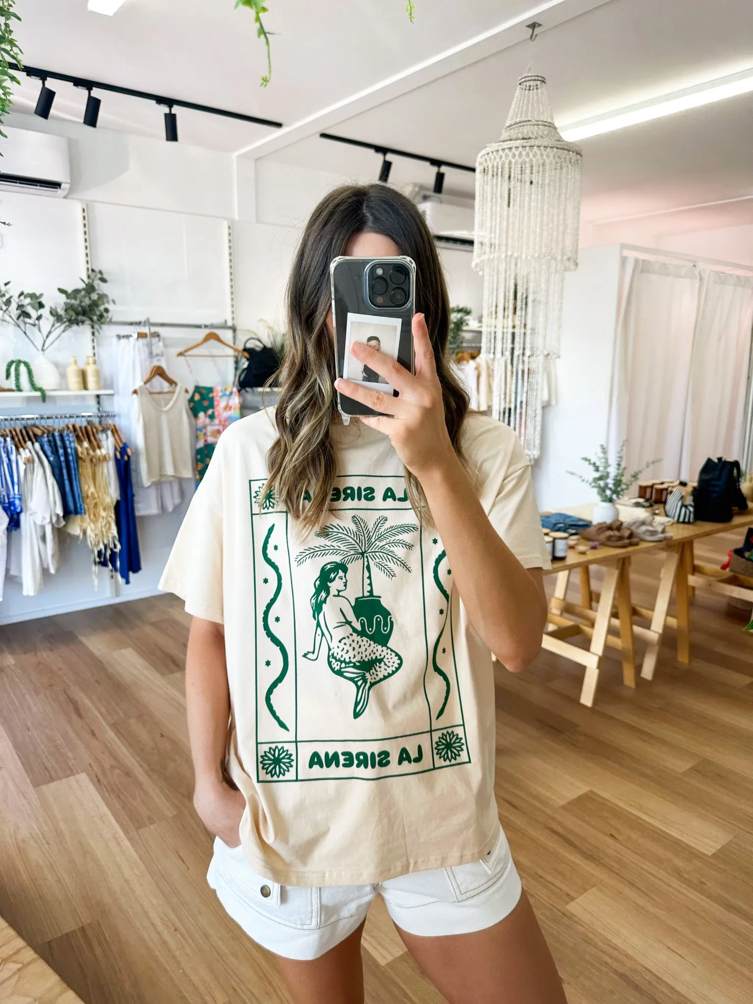 La Sirena Tee sold by About A Girl product image thumbnail 4