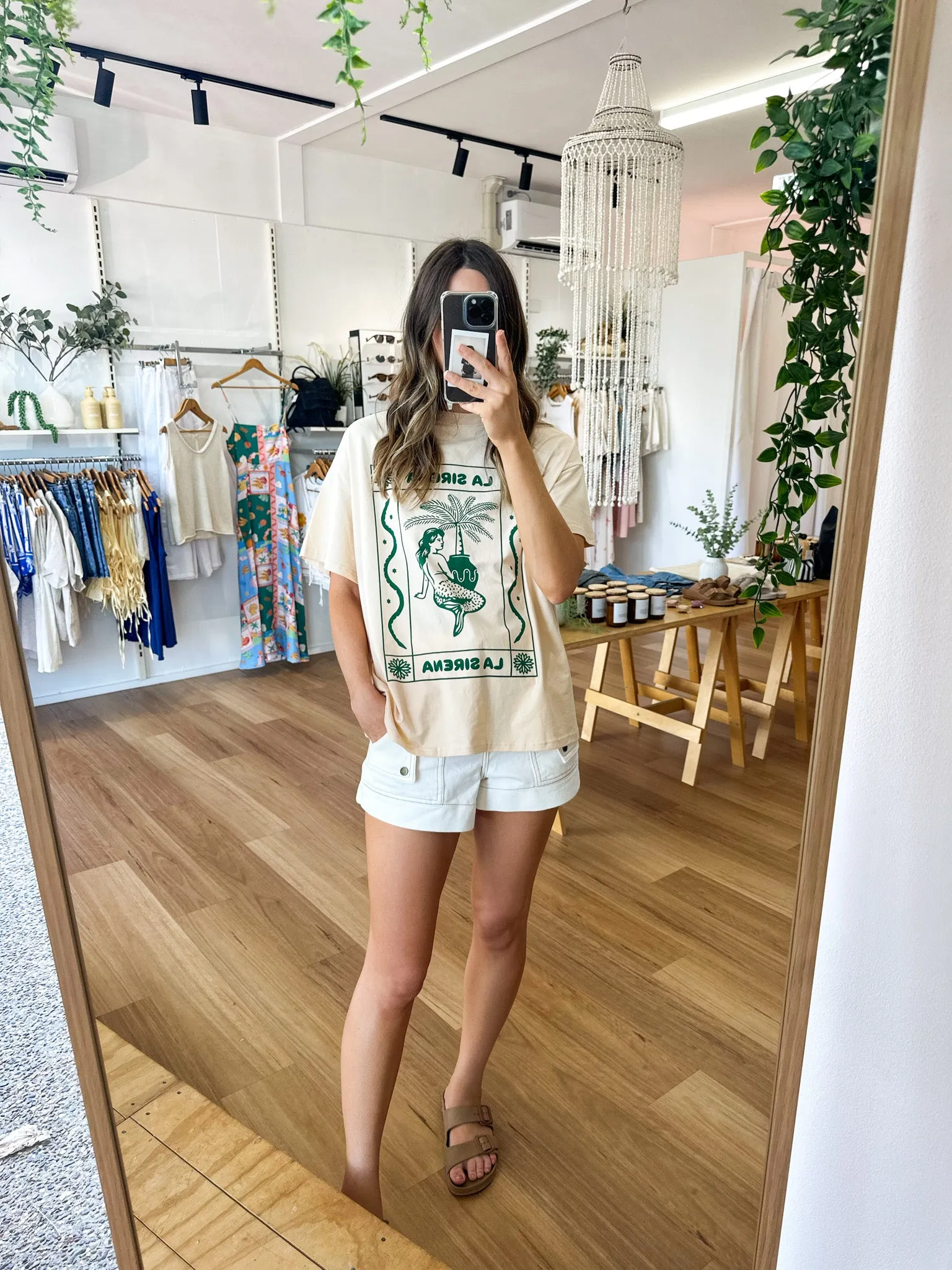 La Sirena Tee sold by About A Girl product image thumbnail 5