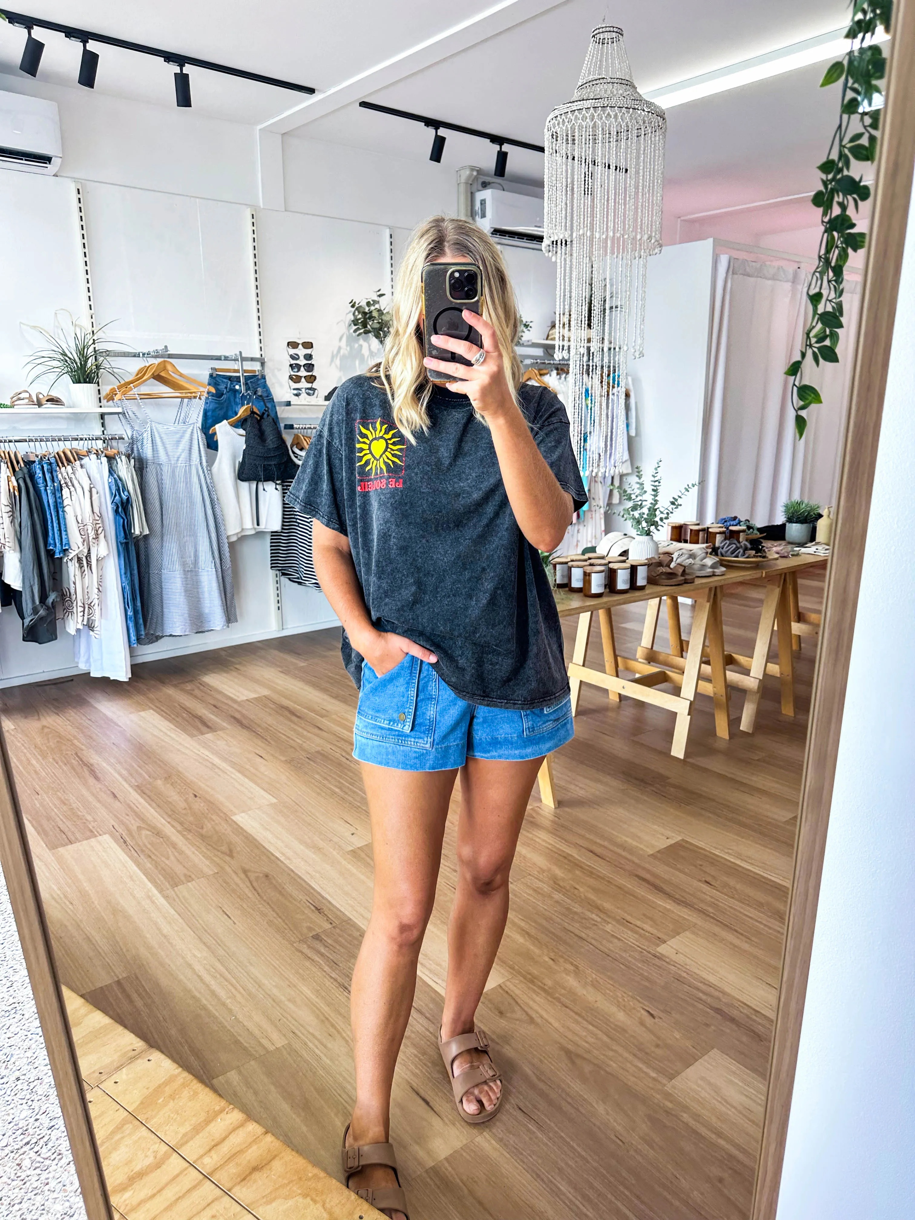 Le Soleil Tee sold by About A Girl product image thumbnail 5