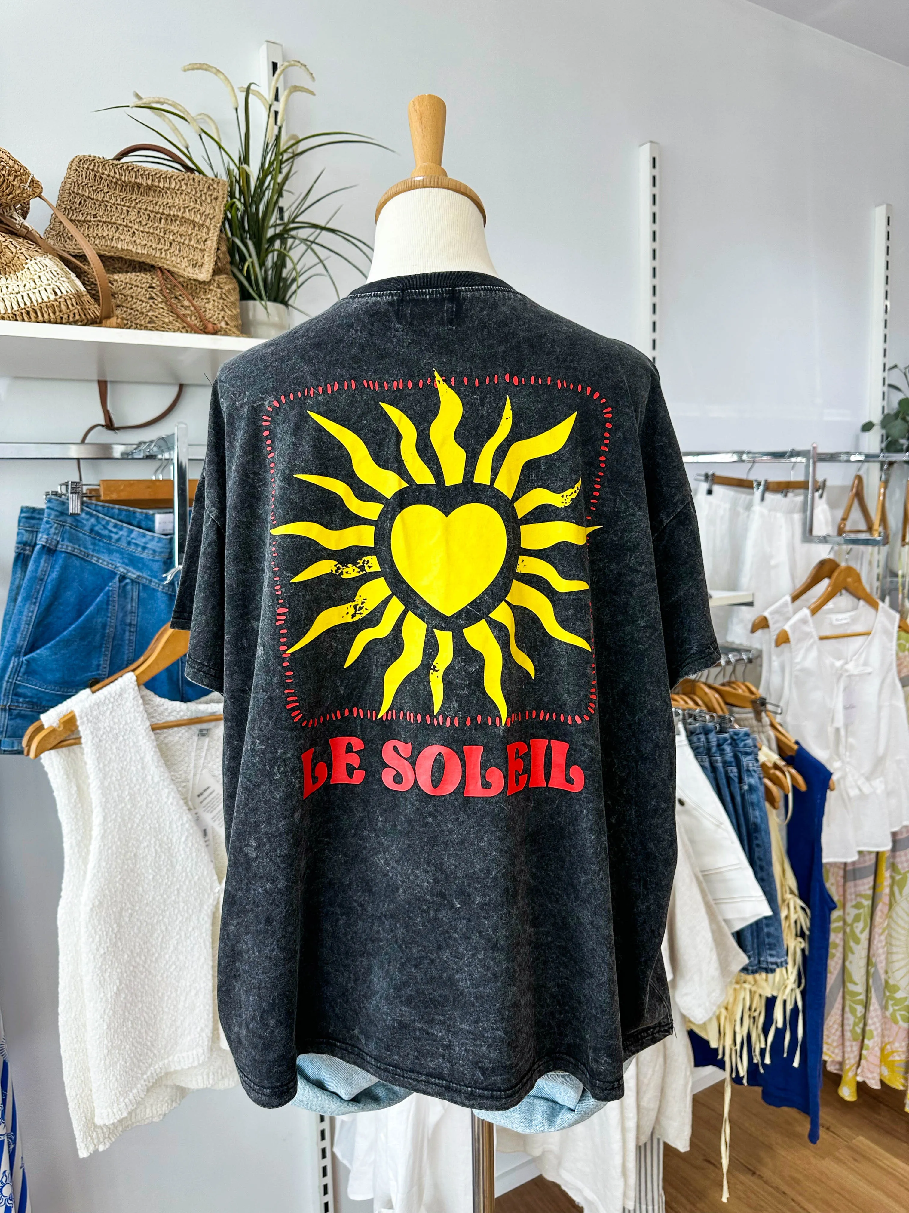 Le Soleil Tee sold by About A Girl product image thumbnail 3