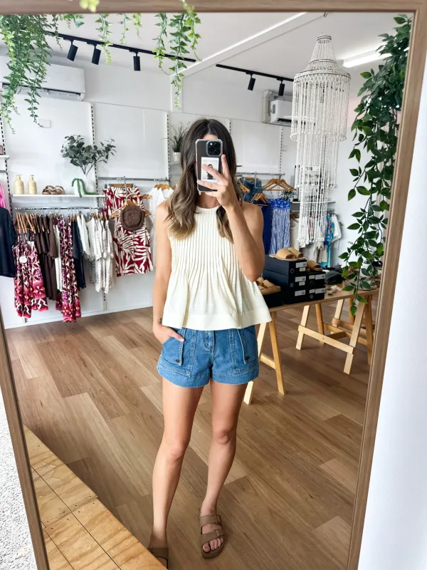 Banksy Top Cream sold by About A Girl