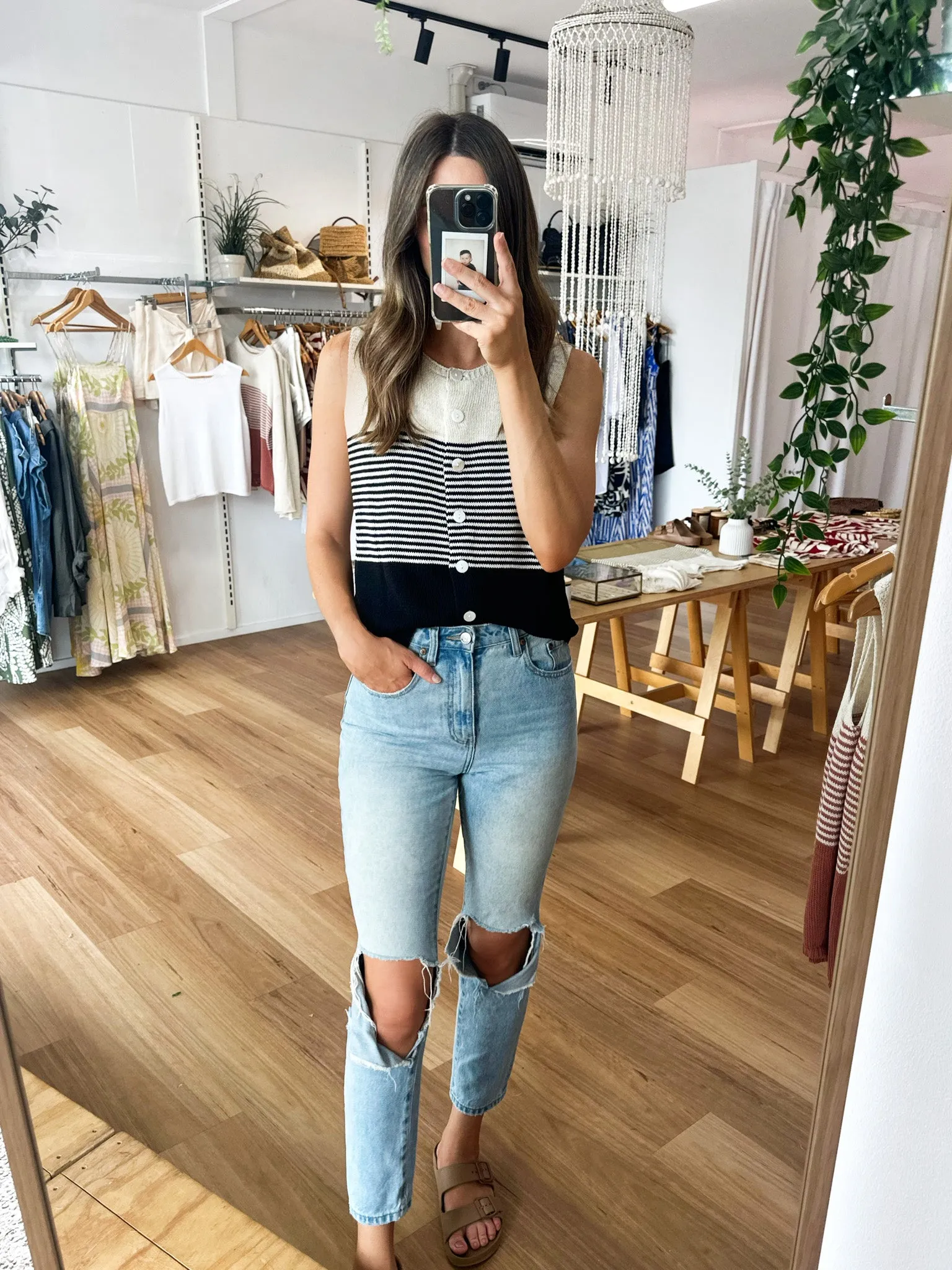 Stripe Cali Top sold by About A Girl