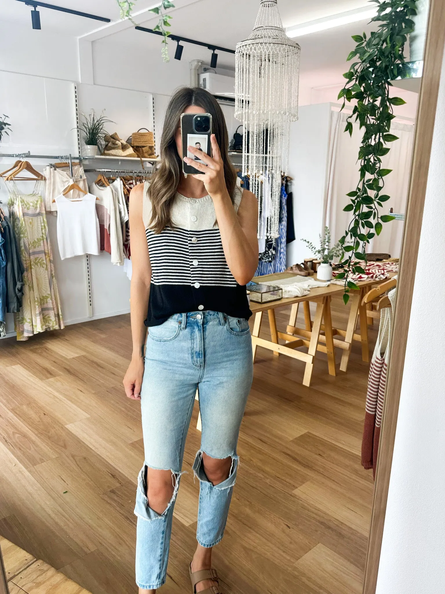 Stripe Cali Top sold by About A Girl product image thumbnail 2