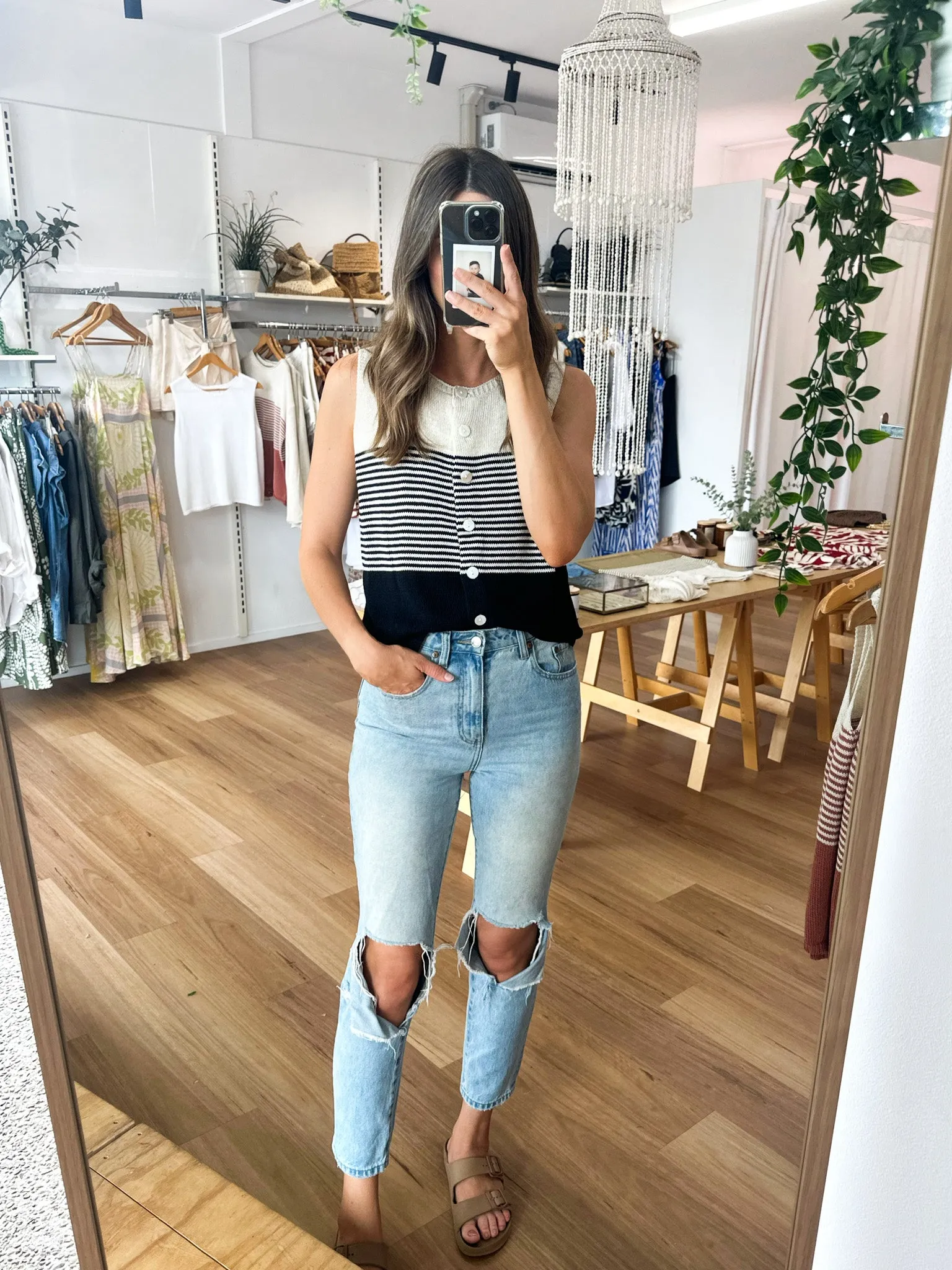 Stripe Cali Top sold by About A Girl product image thumbnail 3