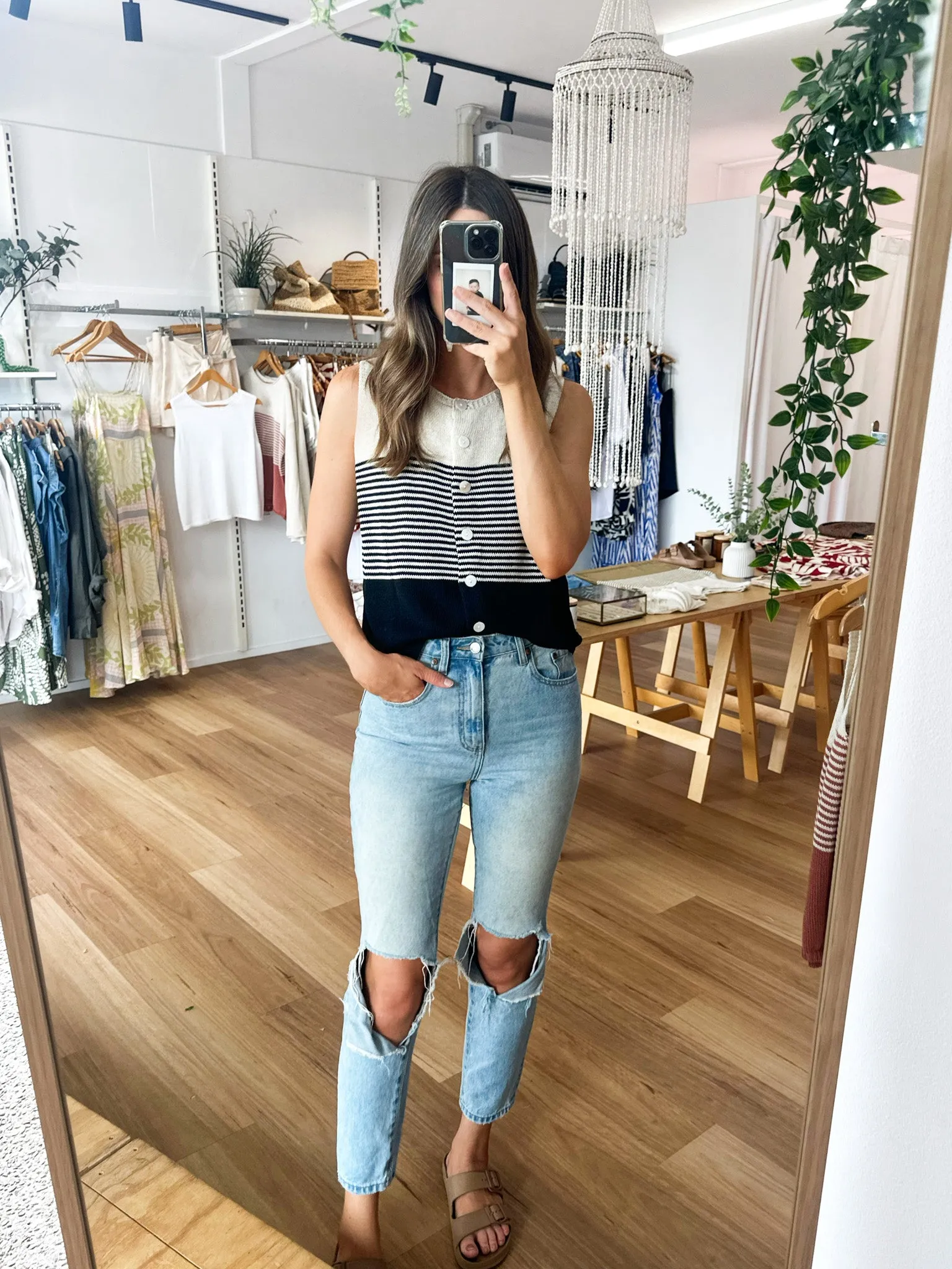 Stripe Cali Top sold by About A Girl product image thumbnail 4