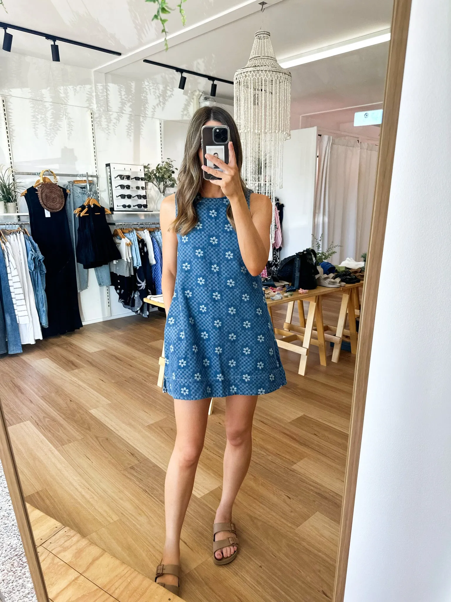 Riley Denim Dress sold by About A Girl product image thumbnail 2