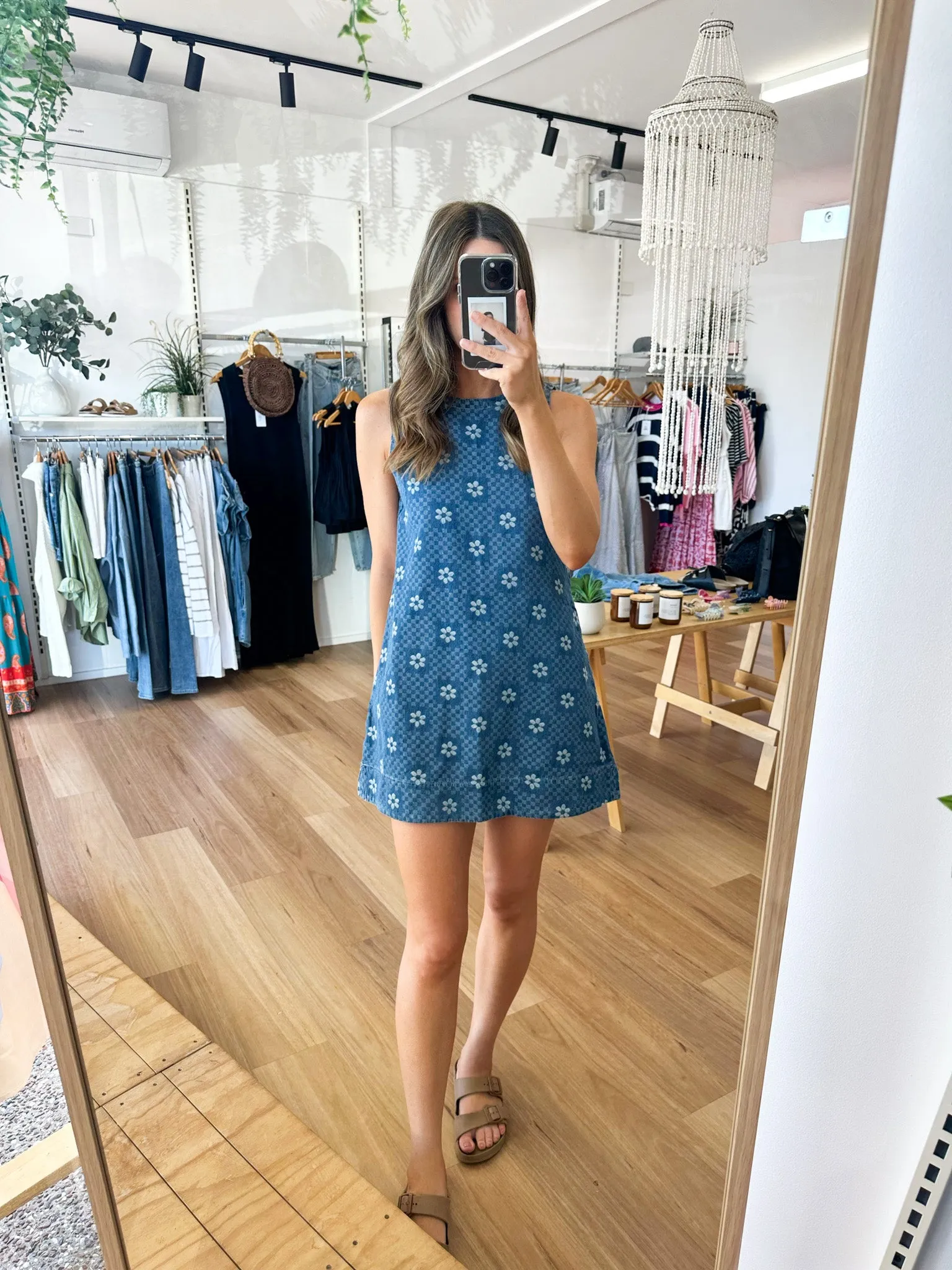 Riley Denim Dress sold by About A Girl product image thumbnail 4