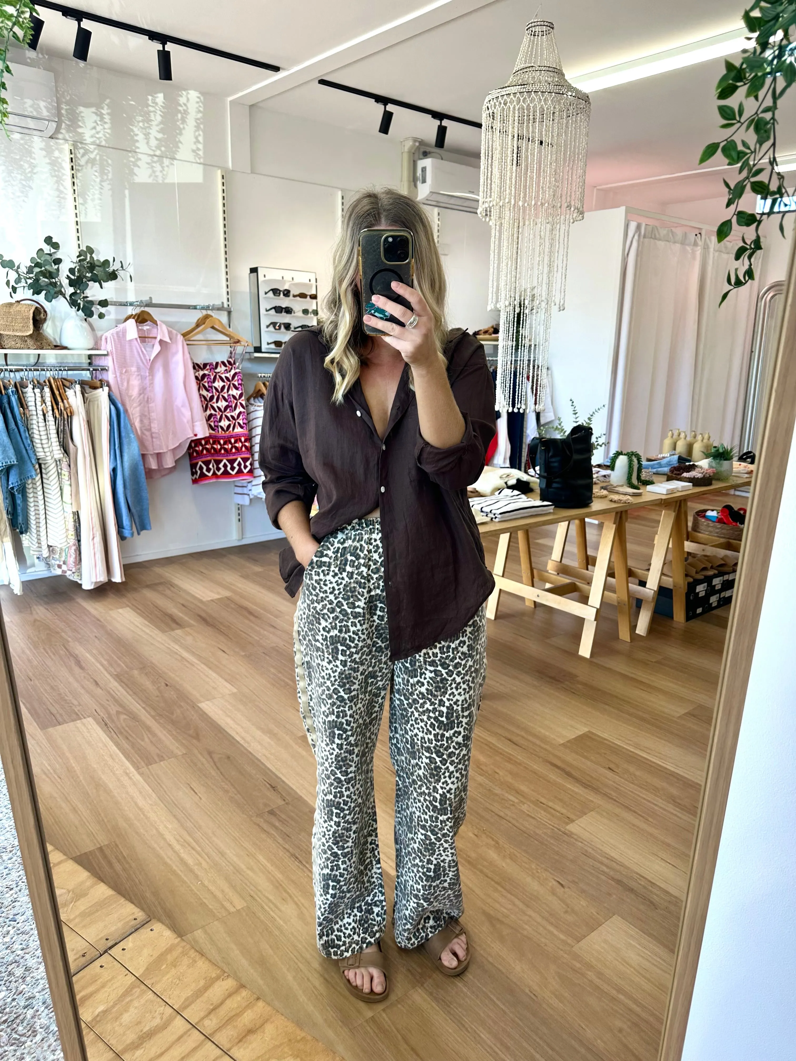 Millie Shirt Chocolate sold by About A Girl product image thumbnail 3