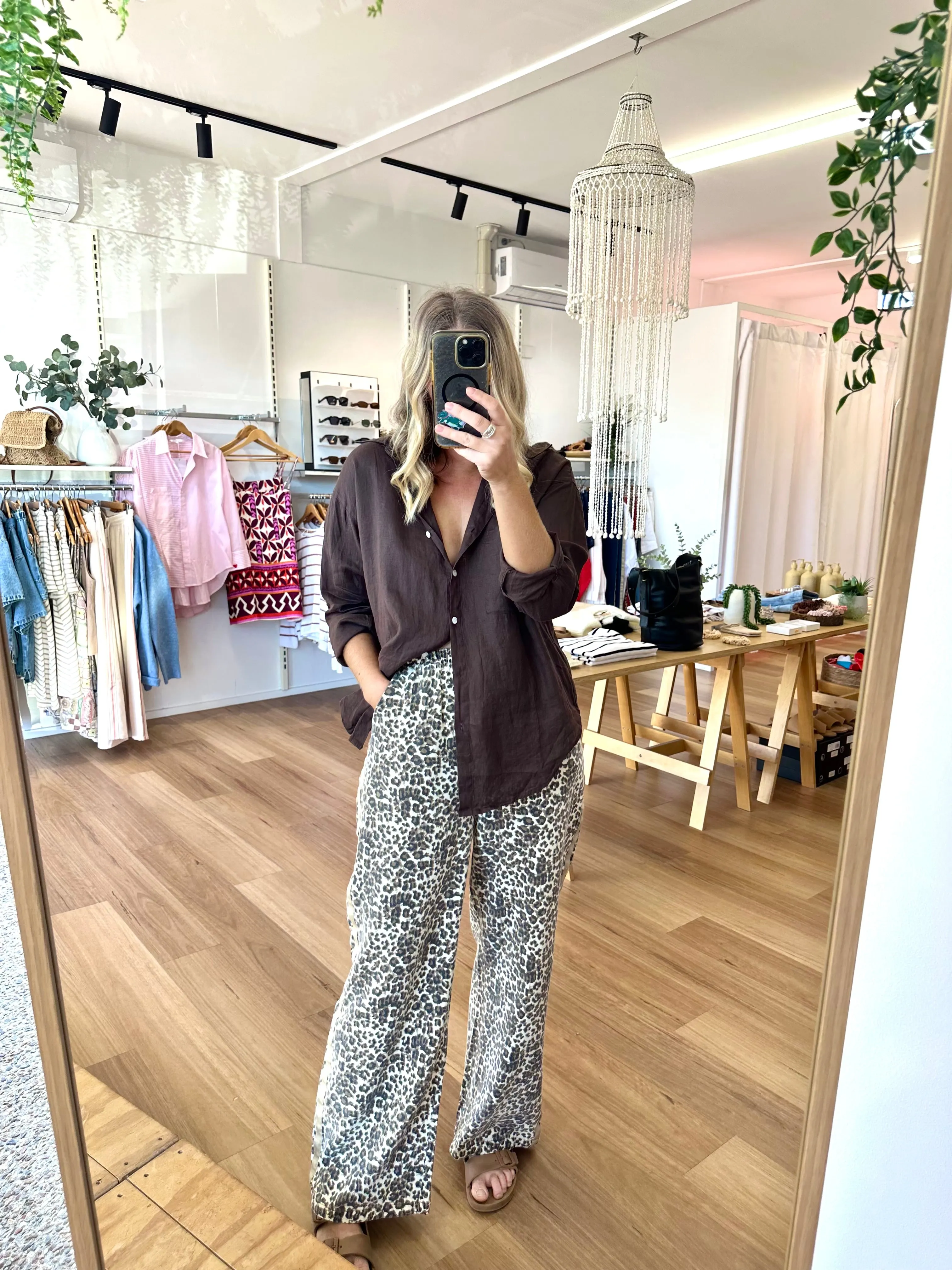 Millie Shirt Chocolate sold by About A Girl product image thumbnail 4