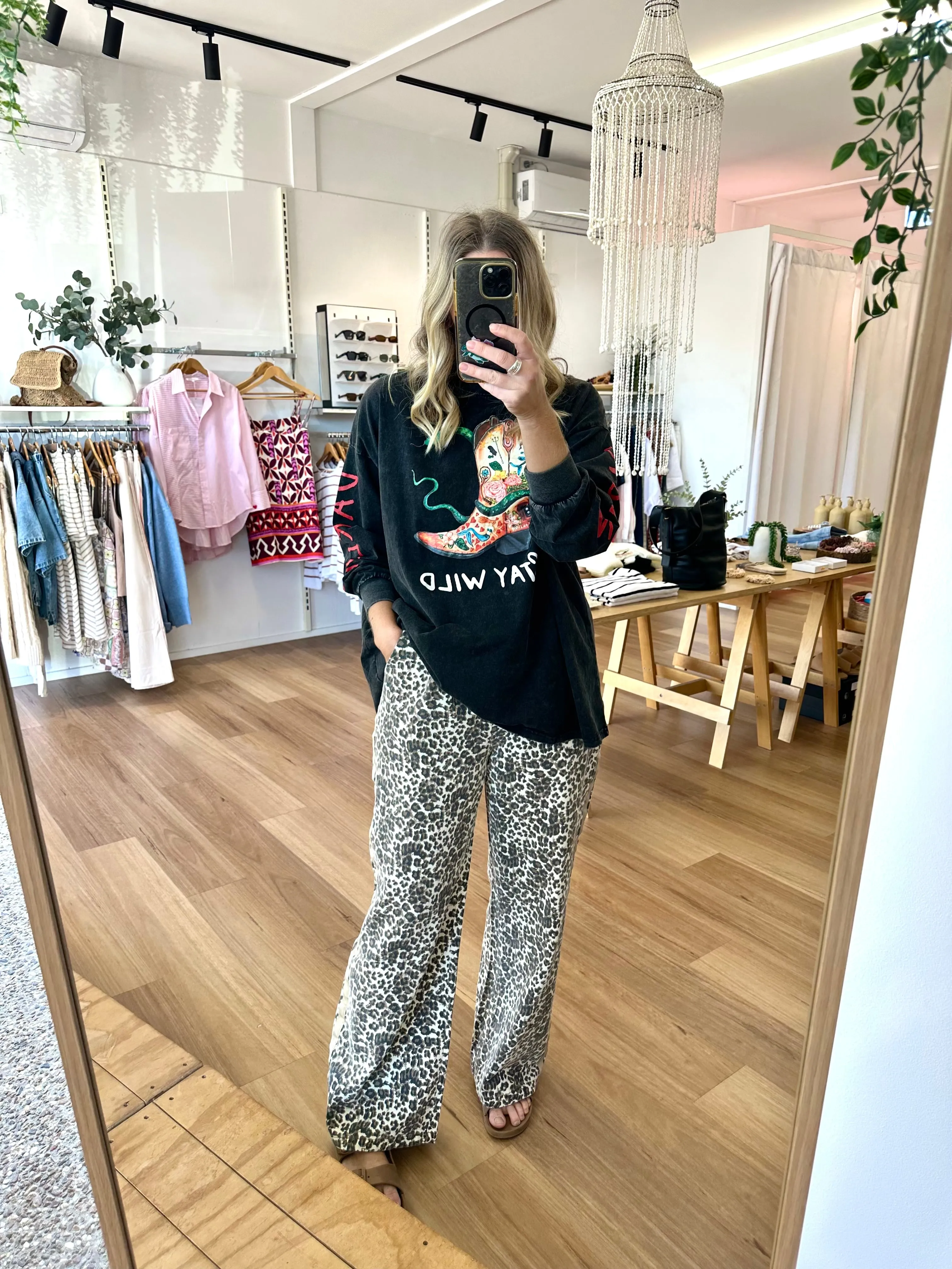 Stay Wild Long Sleeve Tee sold by About A Girl product image thumbnail 4